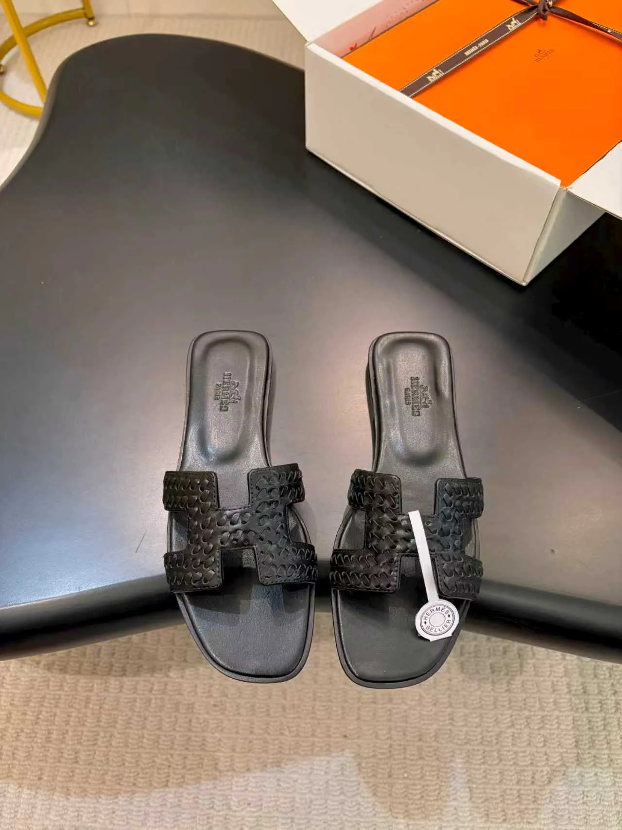 Шлепанцы Женские Hermes 379534