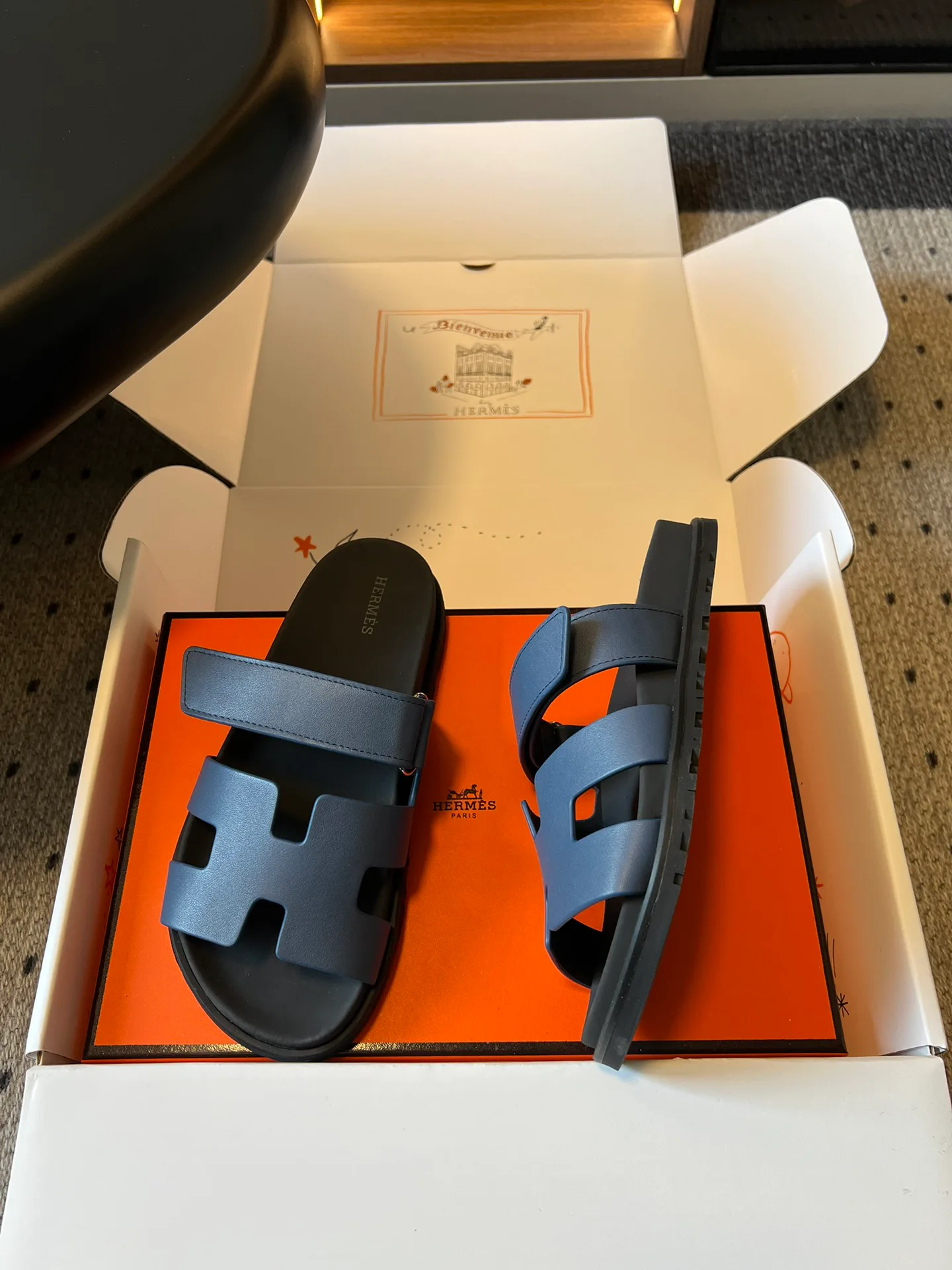 Шлепанцы Женские Hermes 12201758
