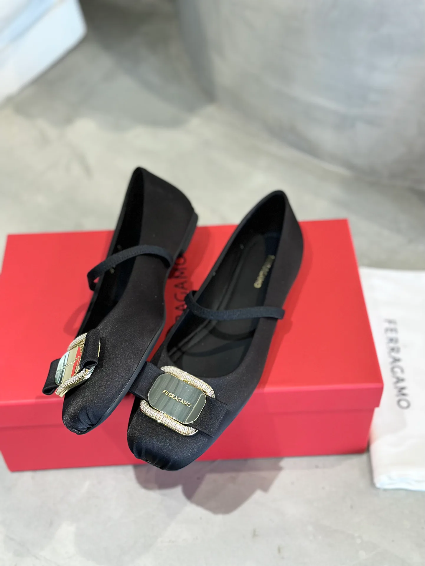 Балетки Женские Salvatore Ferragamo 13600374
