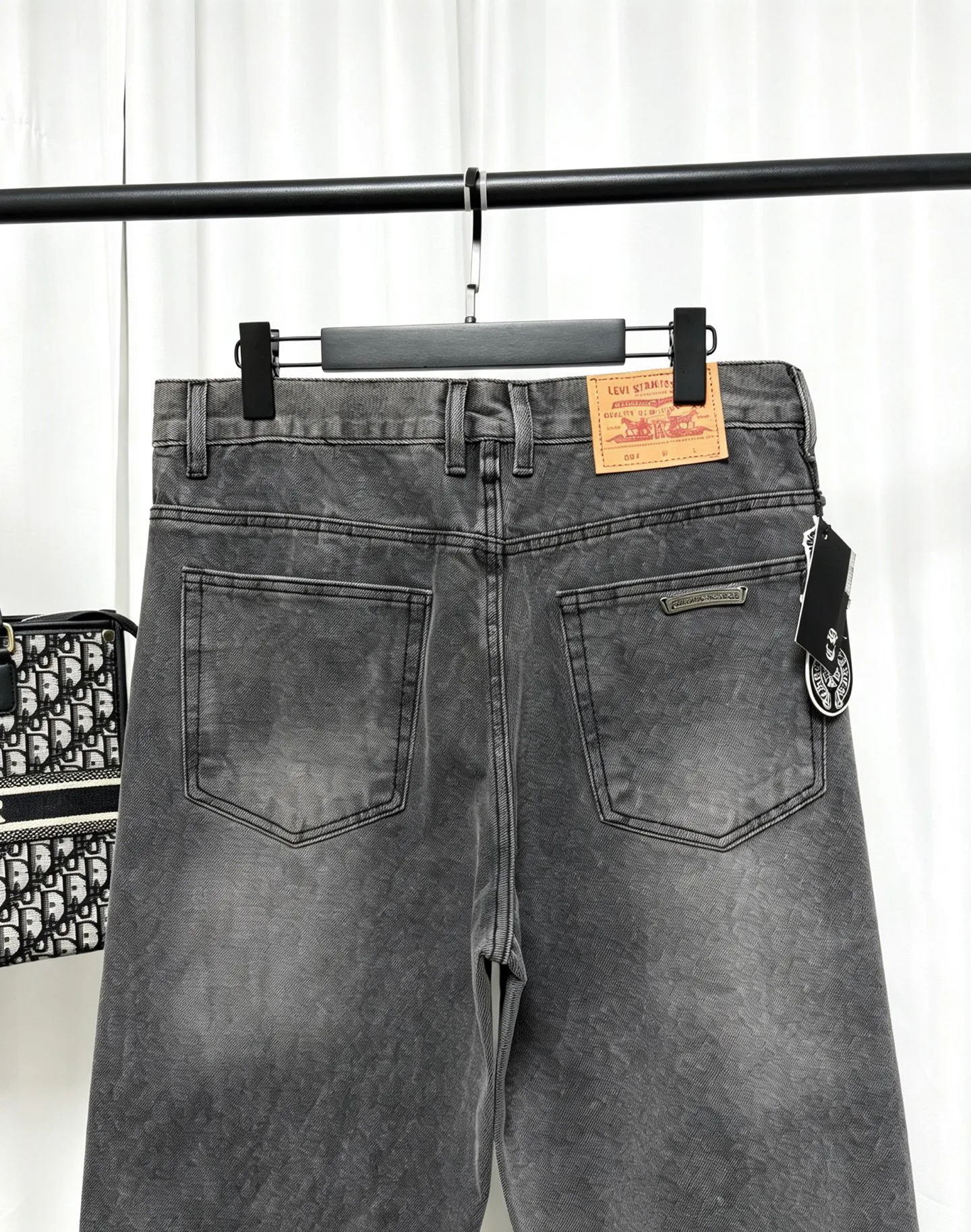 Джинсы Мужские Chrome Hearts 18303113