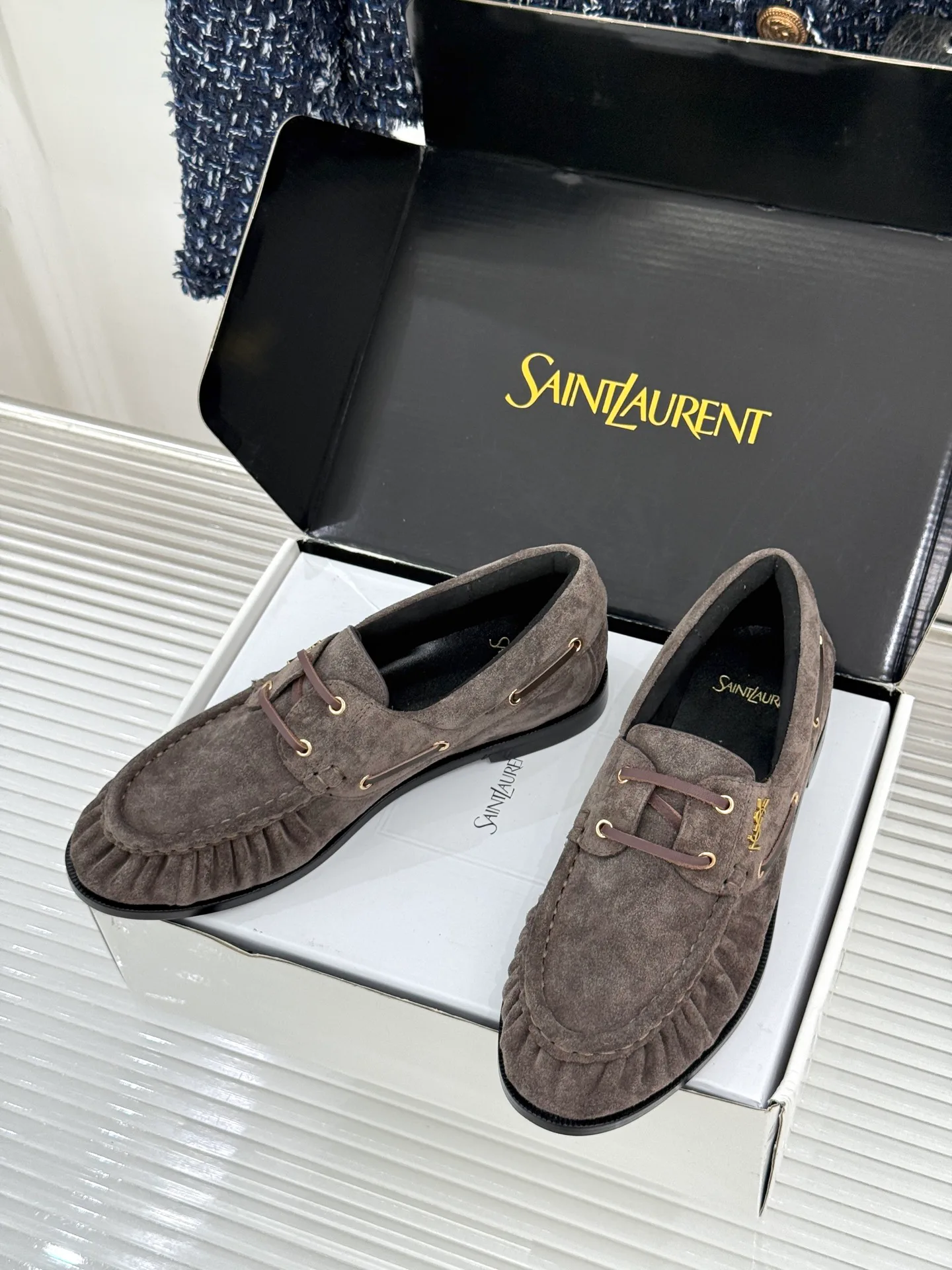 Лоферы И Мокасины Женские Saint Laurent 18142753