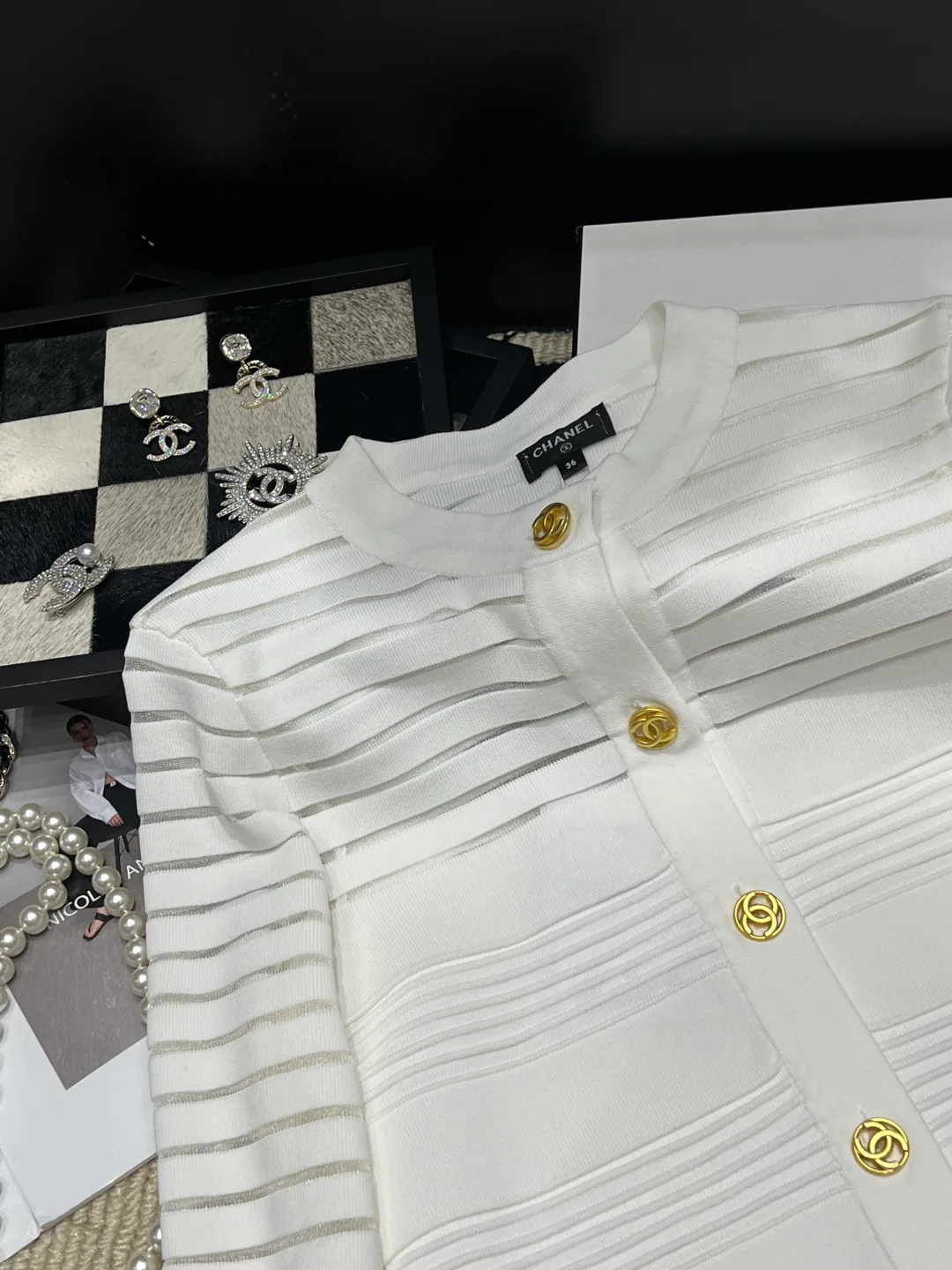 Джемперы И Свитеры Женские Chanel 18138666