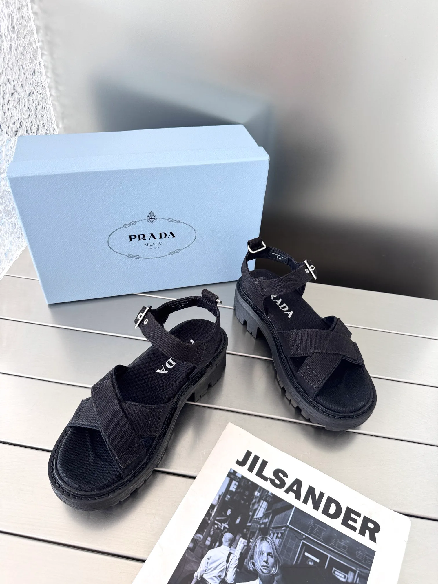 Сандалии Женские Prada 12245197