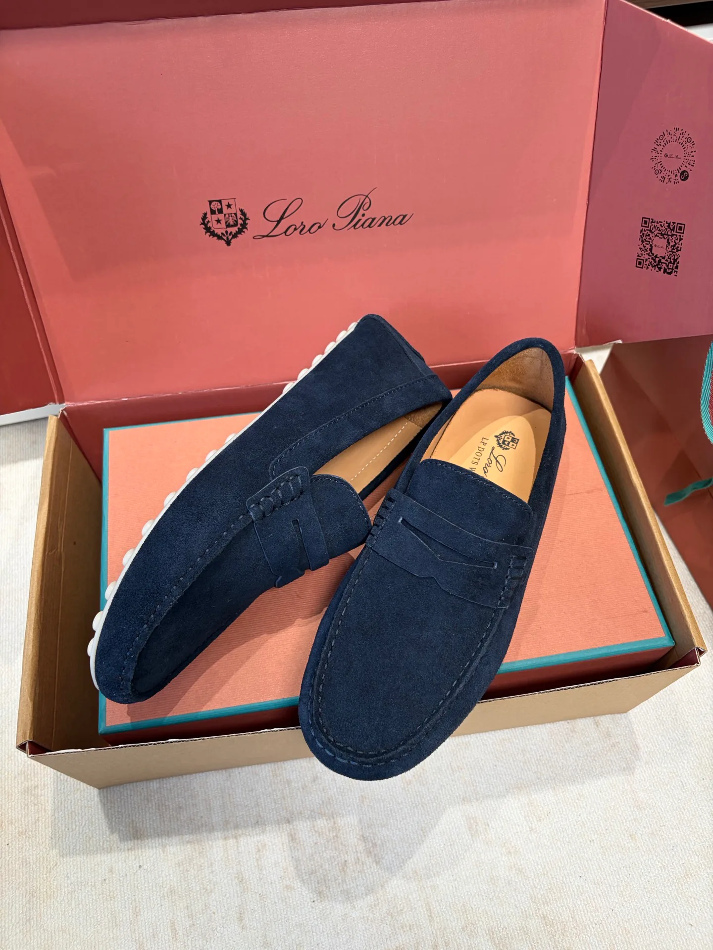 Мокасины Мужские Loro Piana 11692823