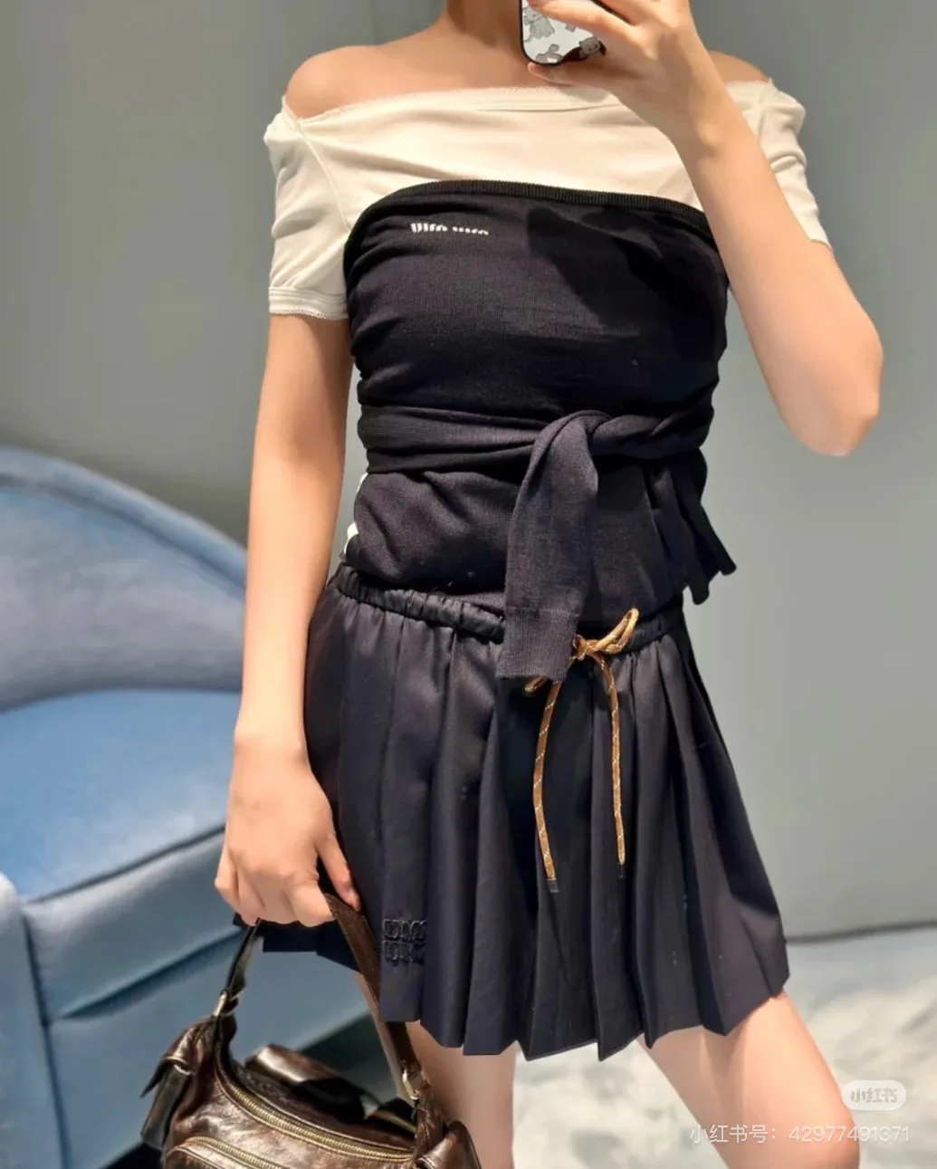 Лонгсливы Женские Miu Miu 30132