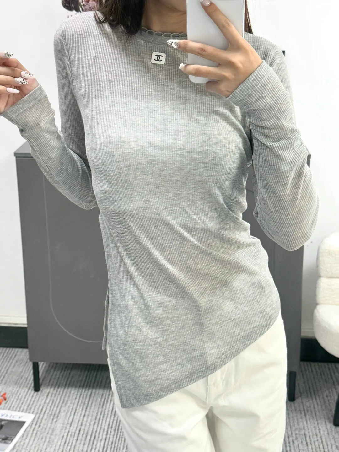 Лонгсливы Женские Chanel 13232063