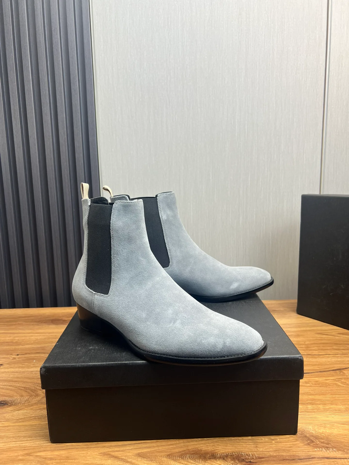 Ботинки Мужские Saint Laurent 1261420