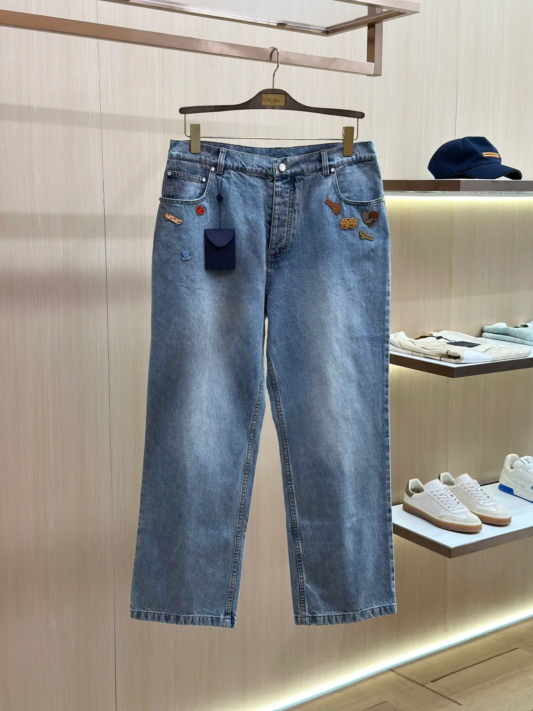 Джинсы Мужские Louis Vuitton 18599316