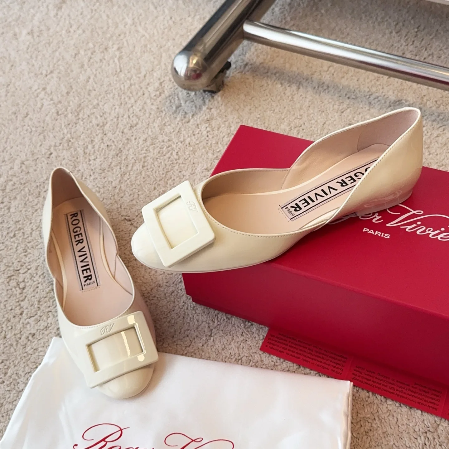Балетки Женские Roger Vivier 17550586