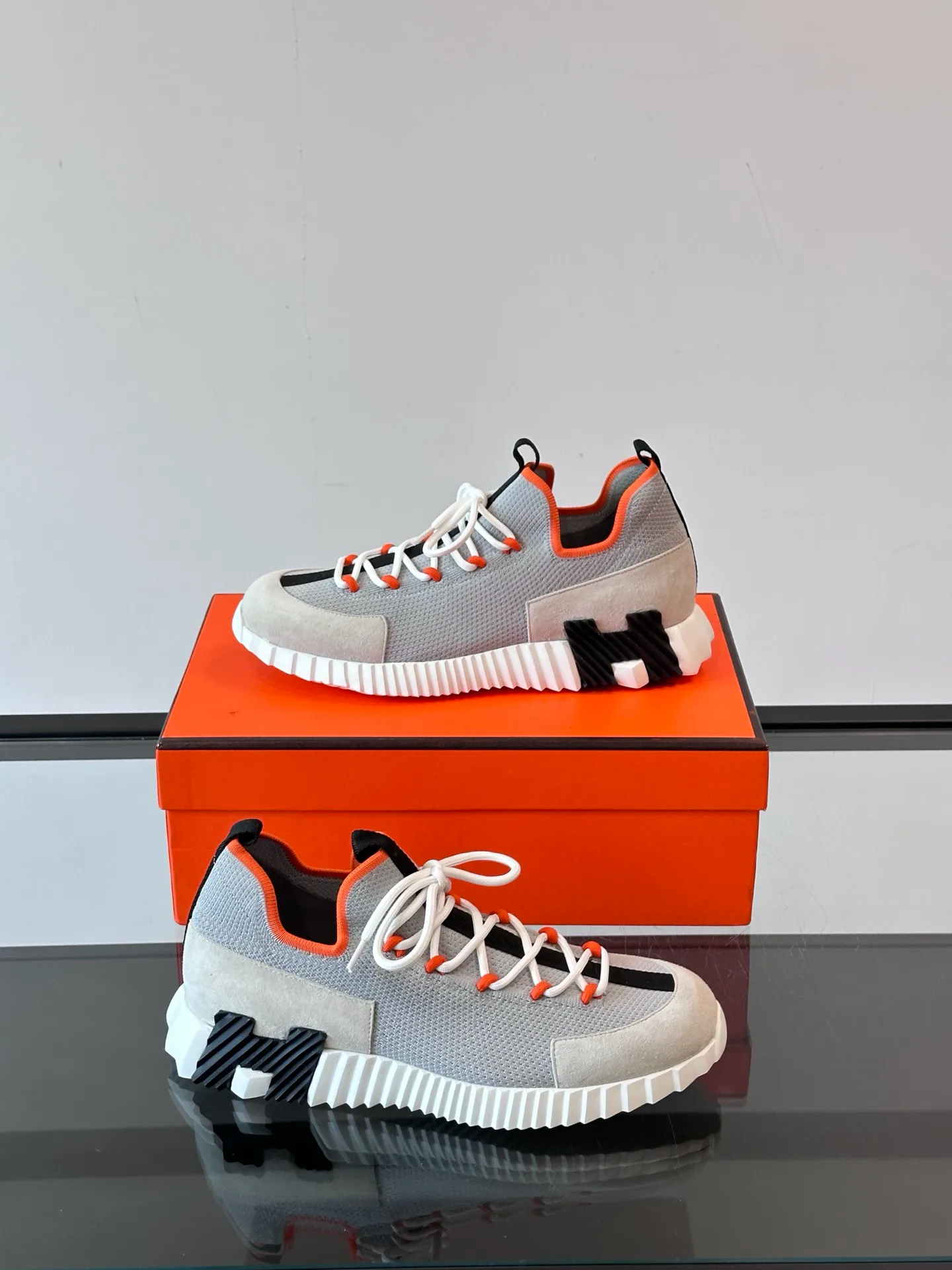 Кроссовки Мужские Hermes 75490