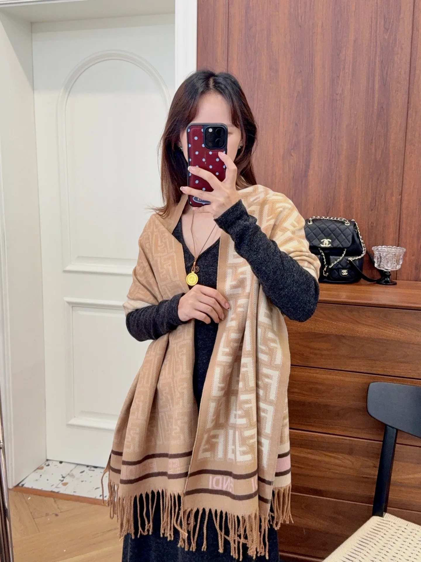 Шарфы Fendi 91015