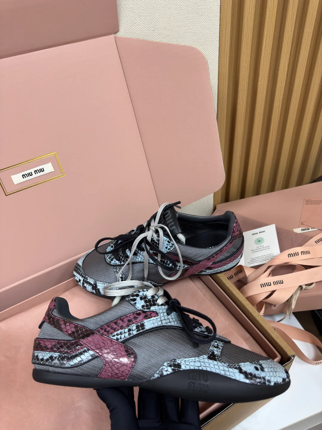 Кроссовки Женские Miu Miu 1843061