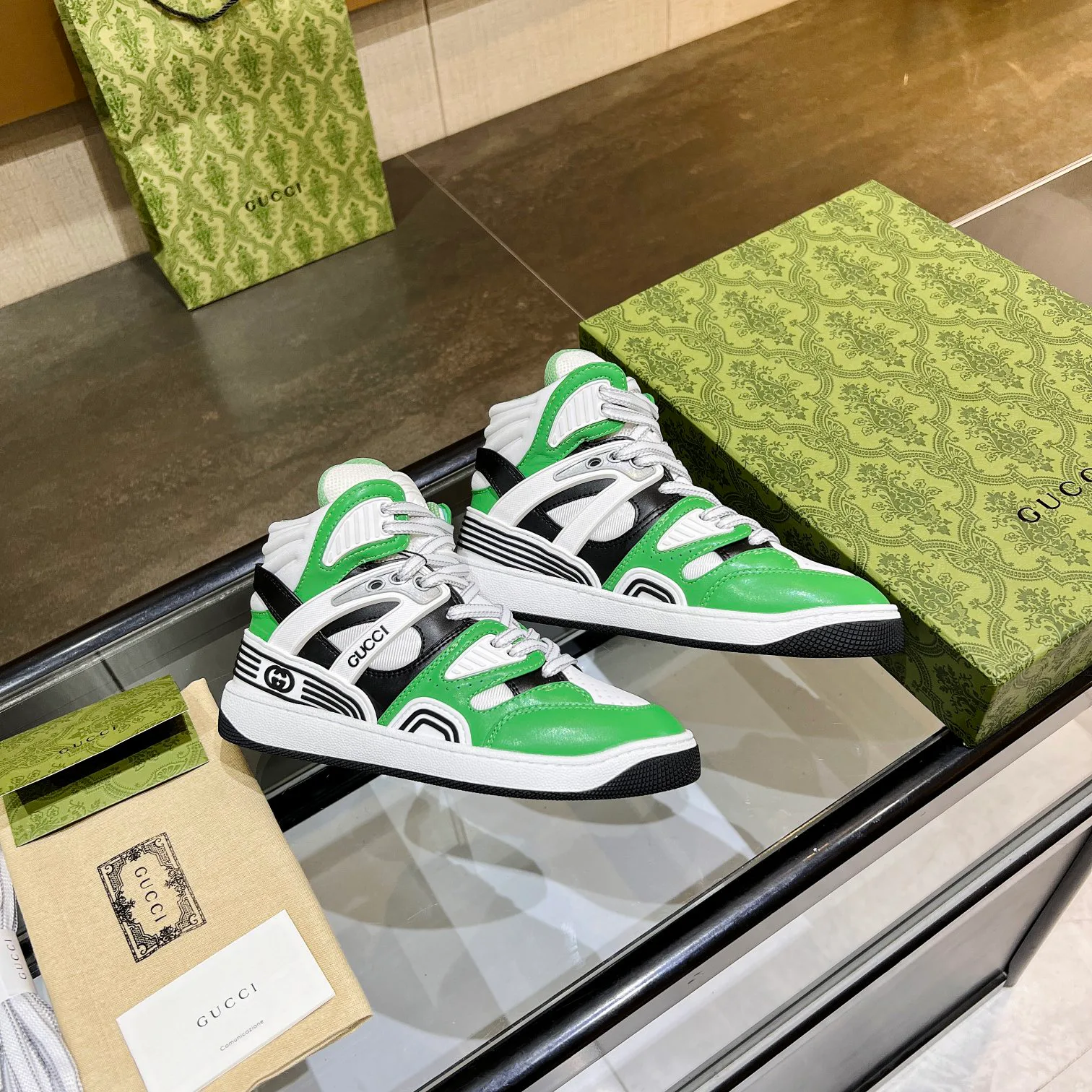 Кроссовки Женские Gucci 24838