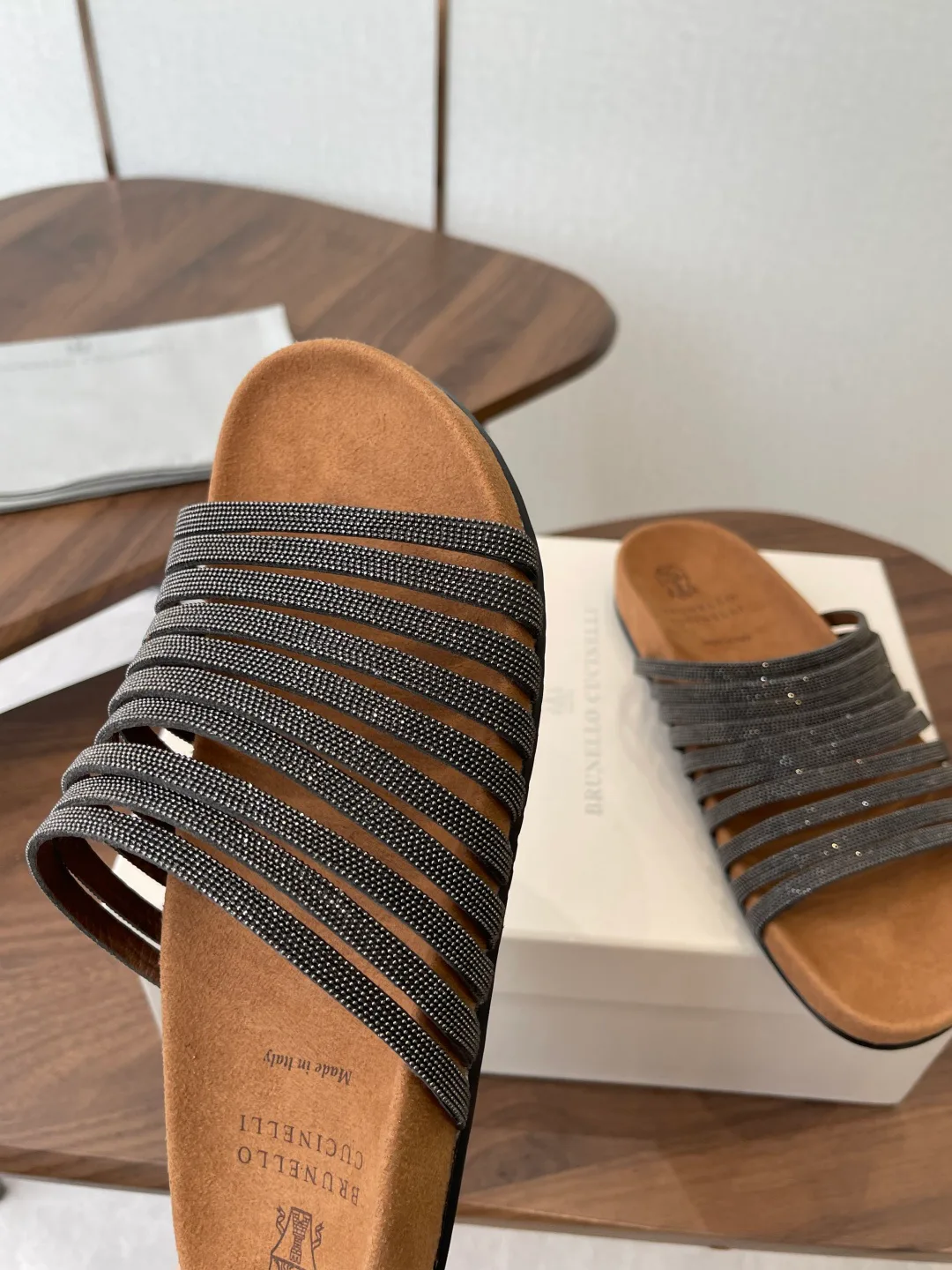 Шлепанцы Женские Brunello Cucinelli 11966314
