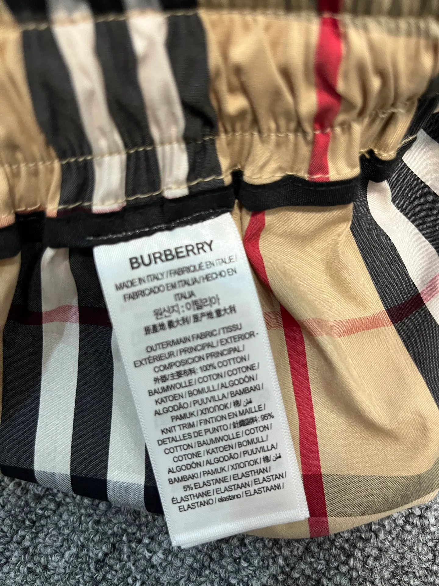 Шорты Мужские Burberry 12641007