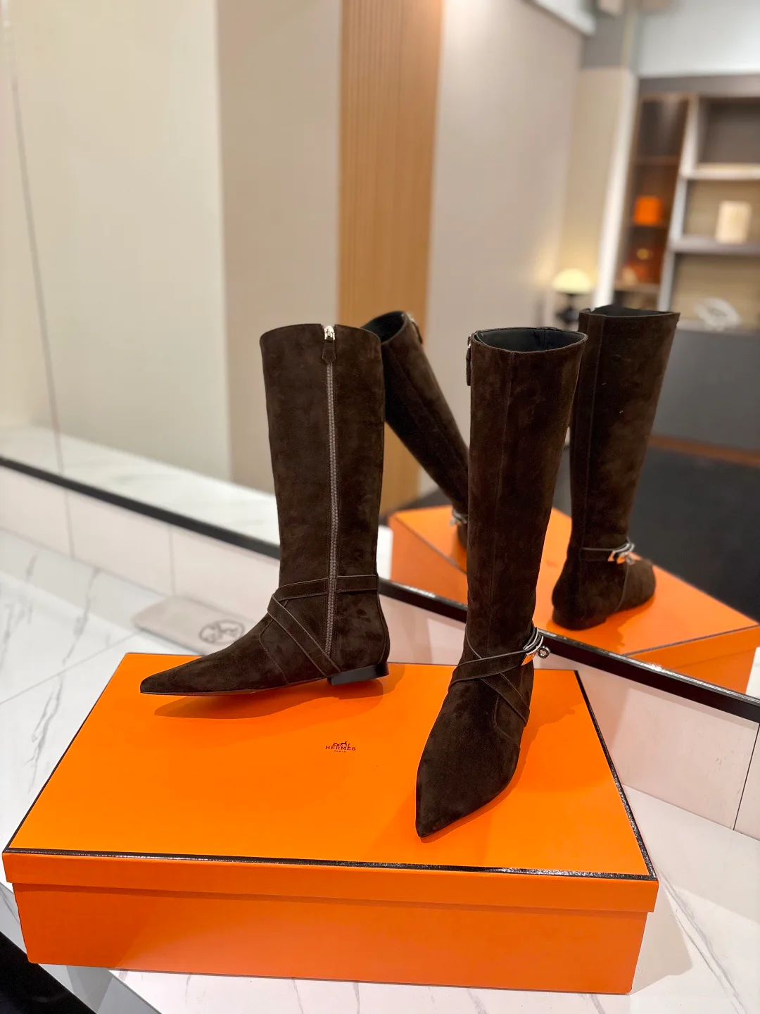 Сапоги Женские Hermes 17900409