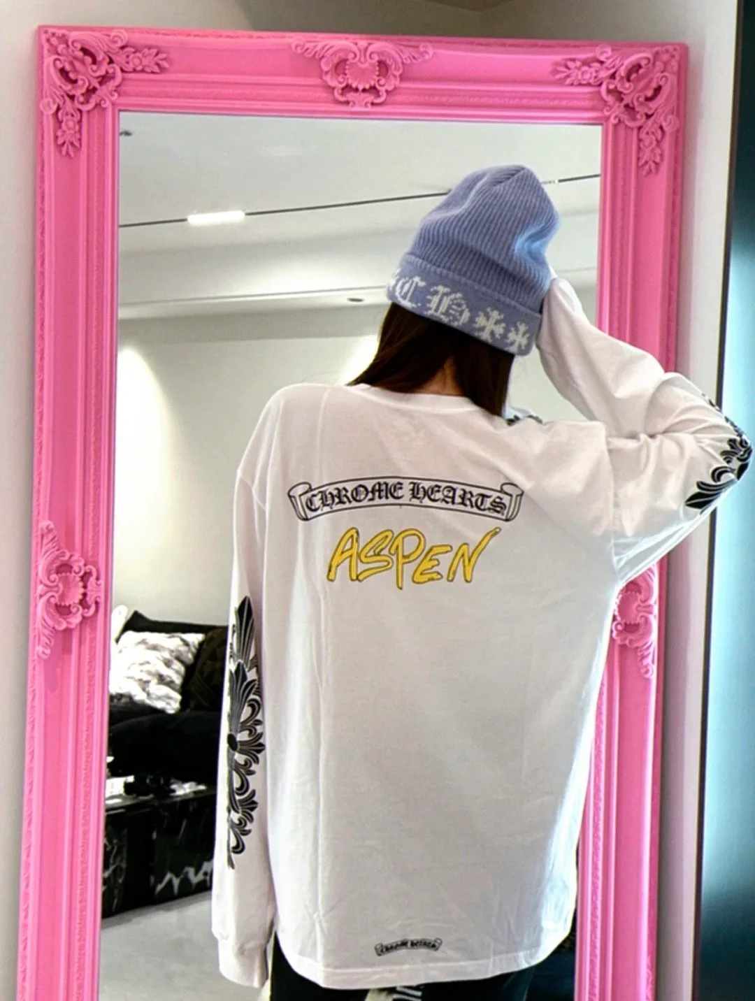 Лонгсливы Женские Chrome Hearts 11164502