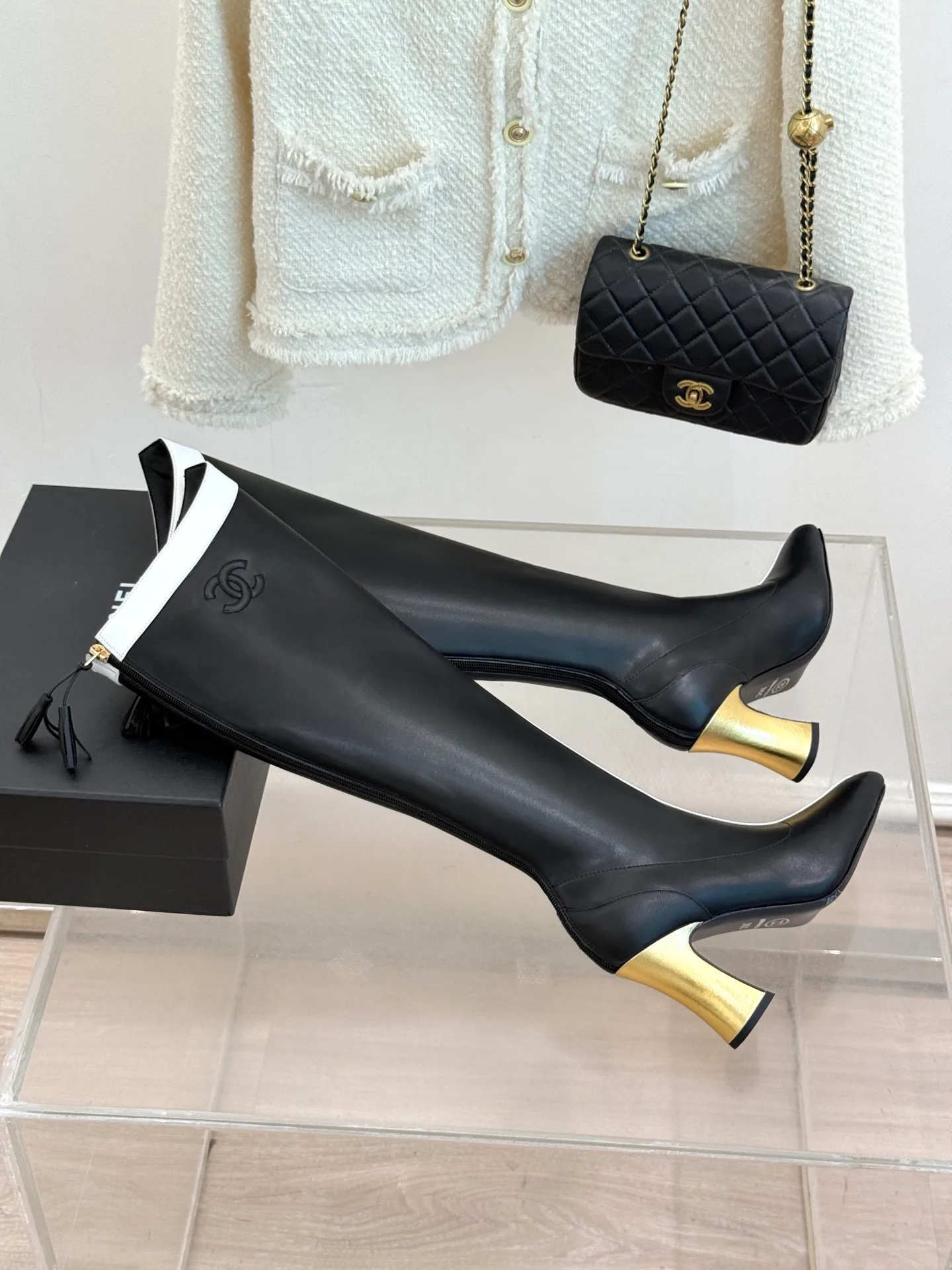 Сапоги Женские Chanel 17425406