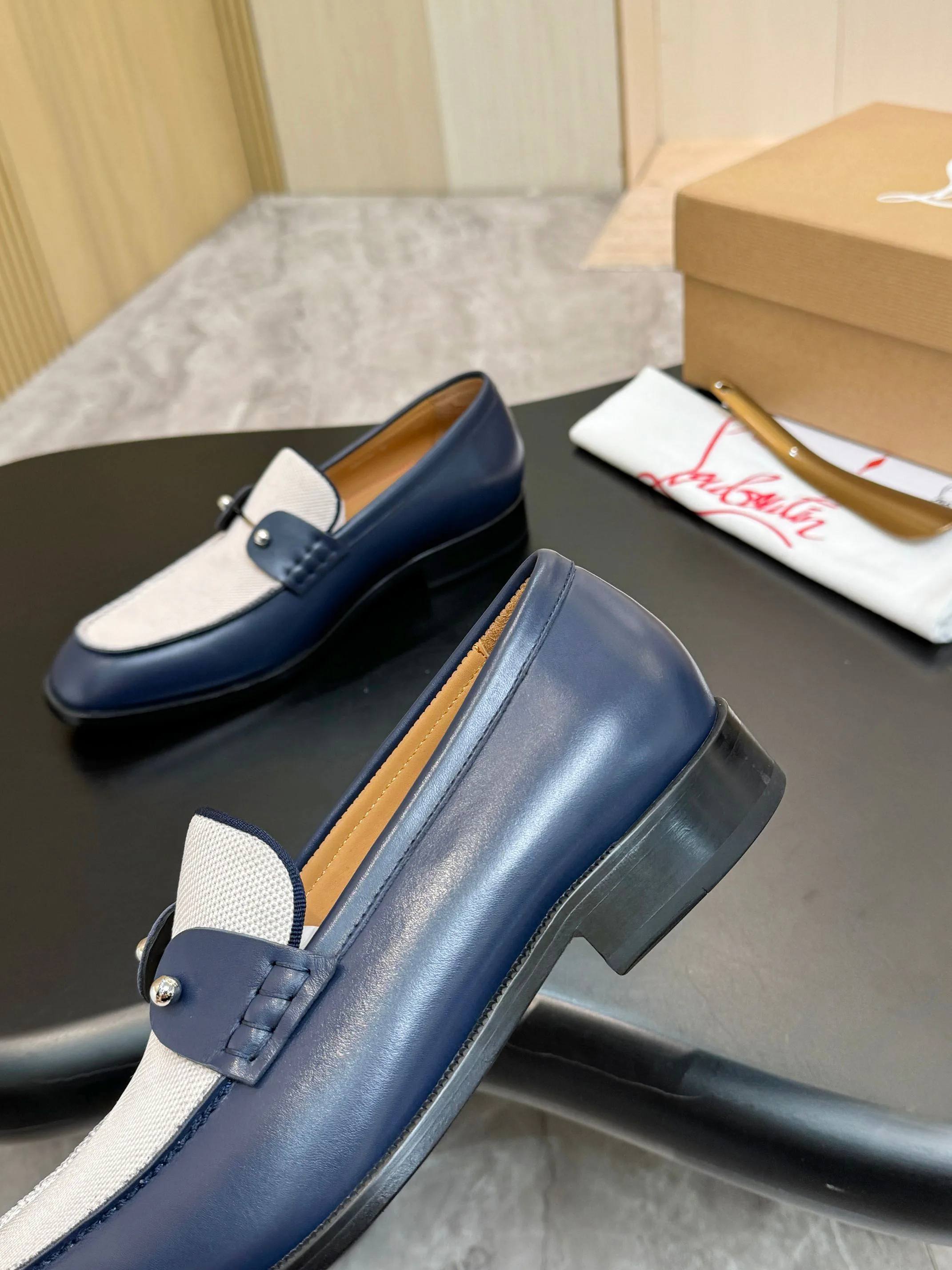 Лоферы И Туфли Мужские Christian Louboutin 18117275
