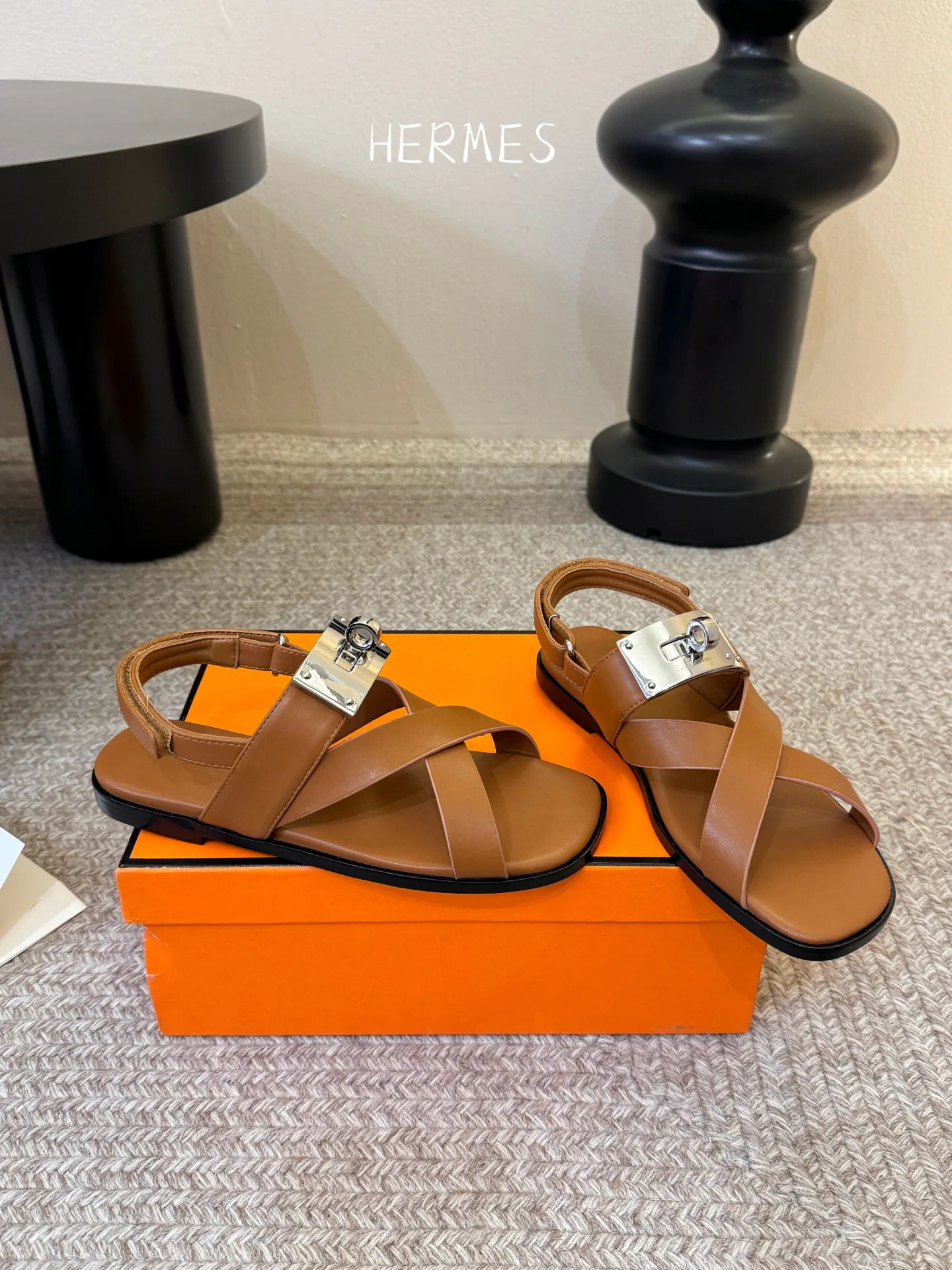 Босоножки Женские Hermes 12865203