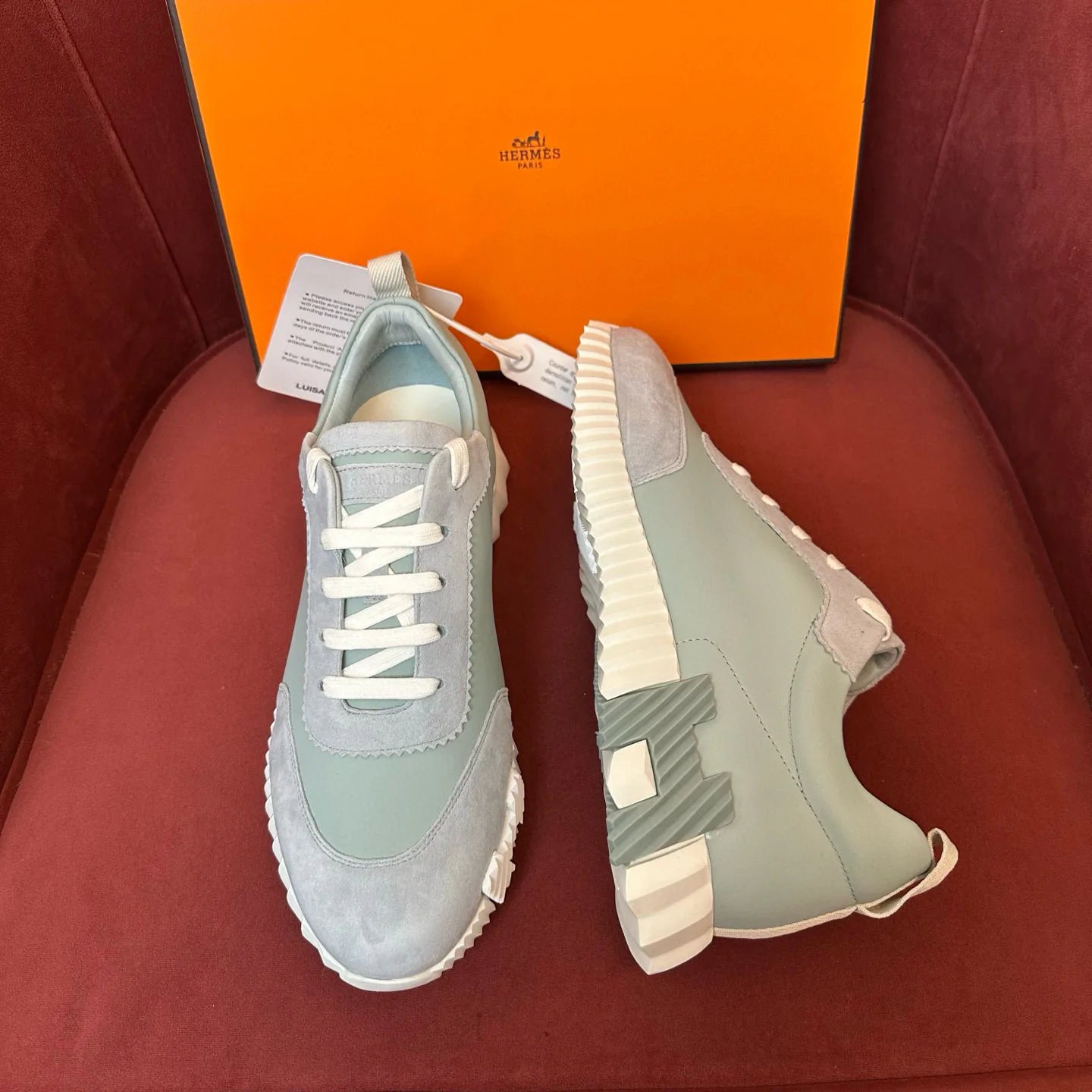Кроссовки Женские Hermes 1248599