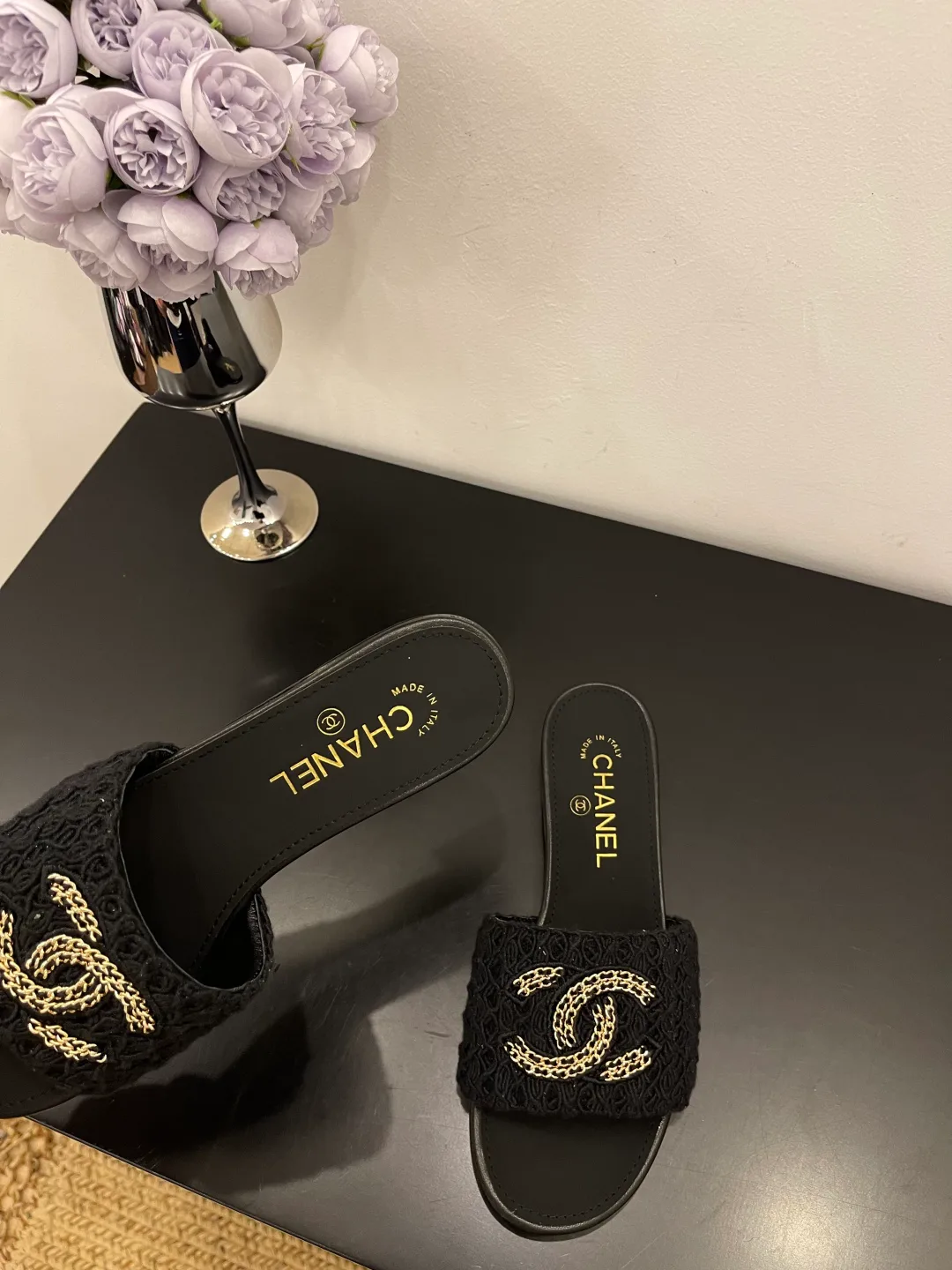 Шлепанцы Женские Chanel 48856