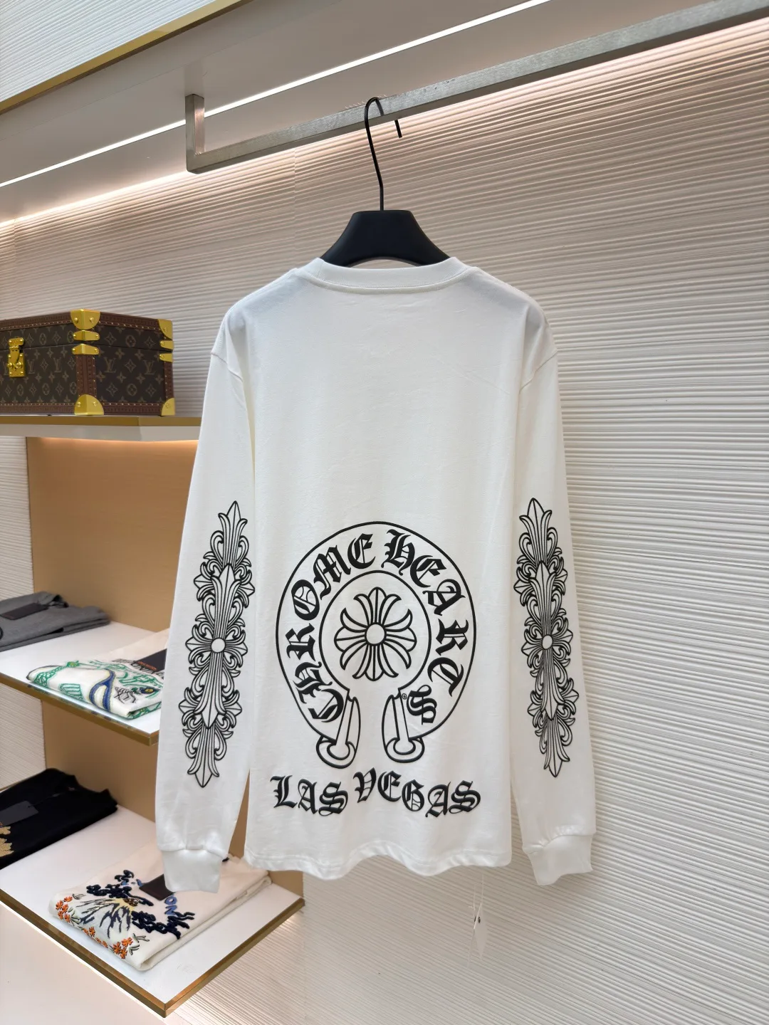 Лонгсливы Мужские Chrome Hearts 11399343