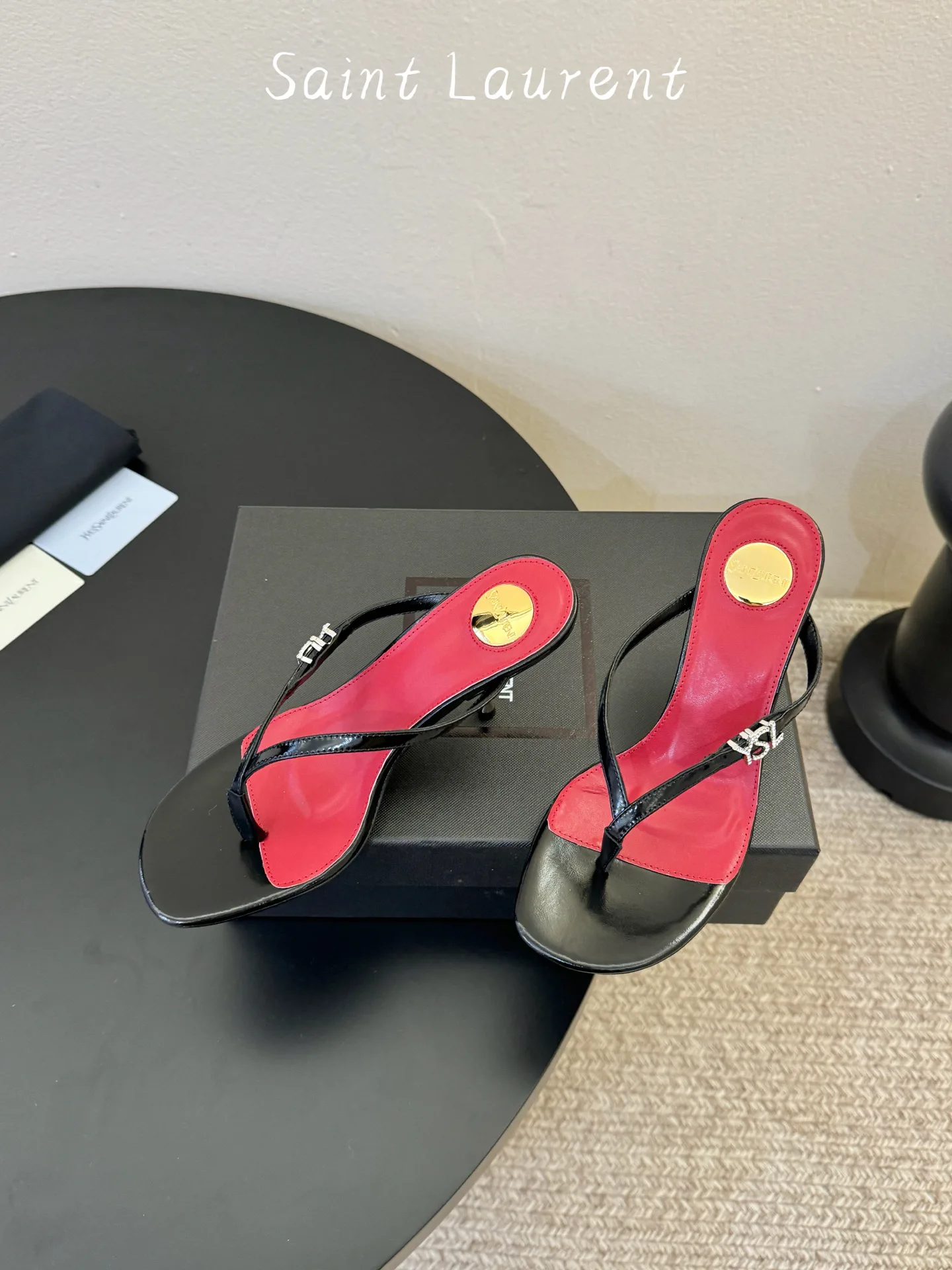 Босоножки Женские Saint Laurent 13077802