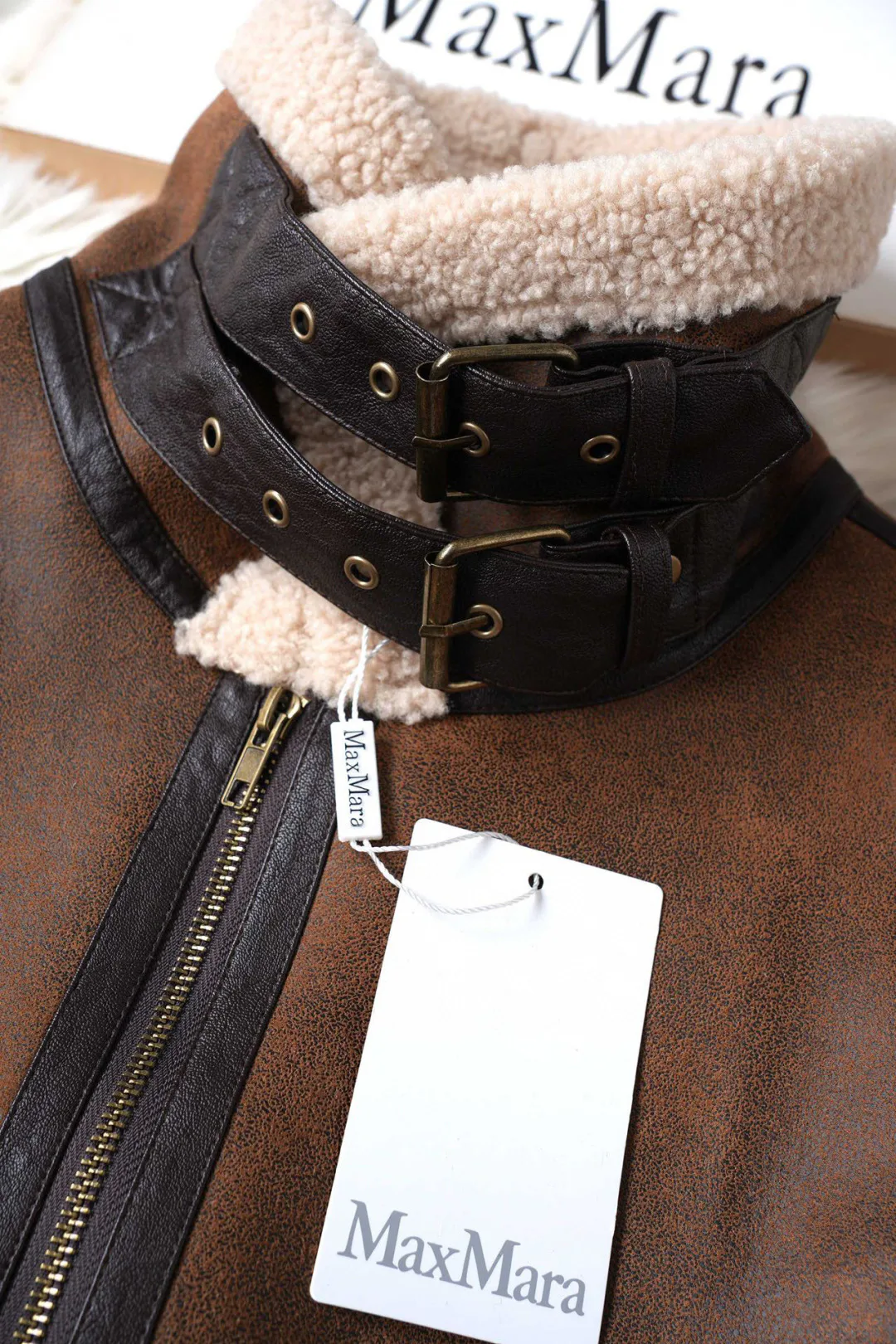 Кожаные Куртки И Дублёнки Женские Max Mara 515748