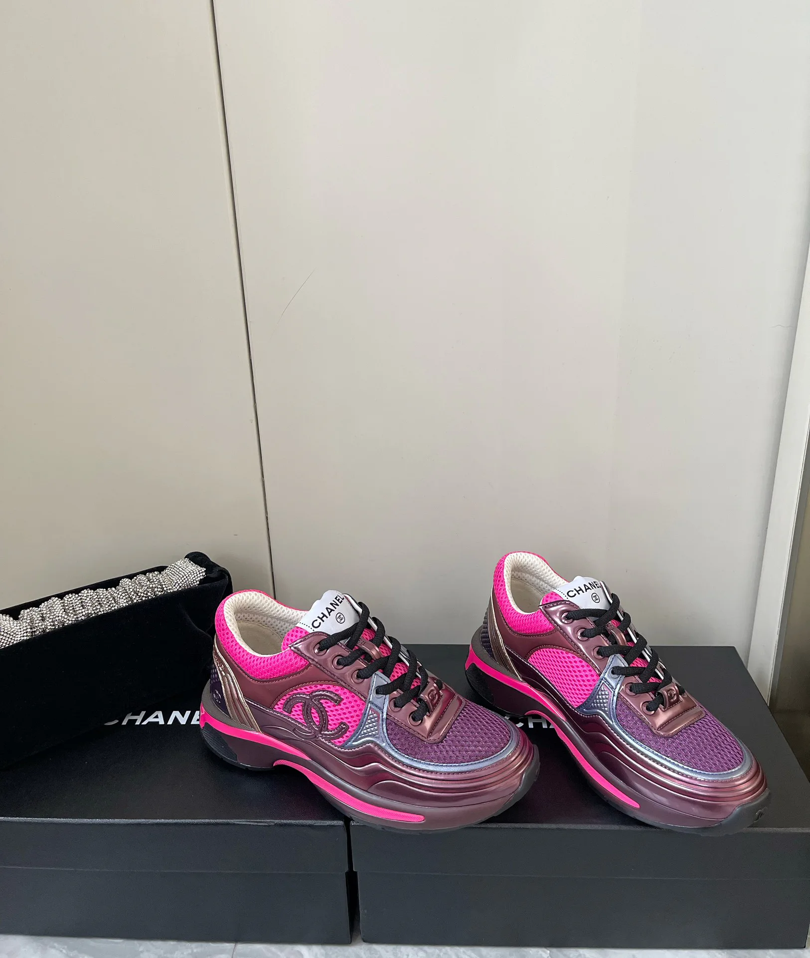 Кроссовки Женские Chanel 8734