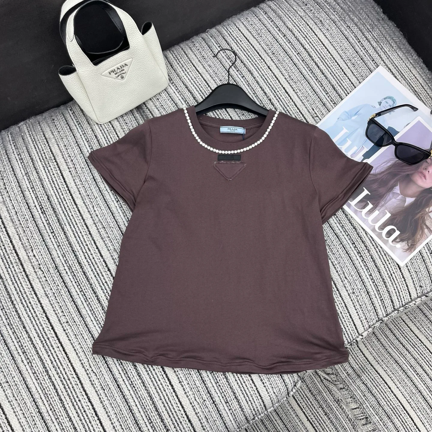 Футболки Женские Prada 12945581