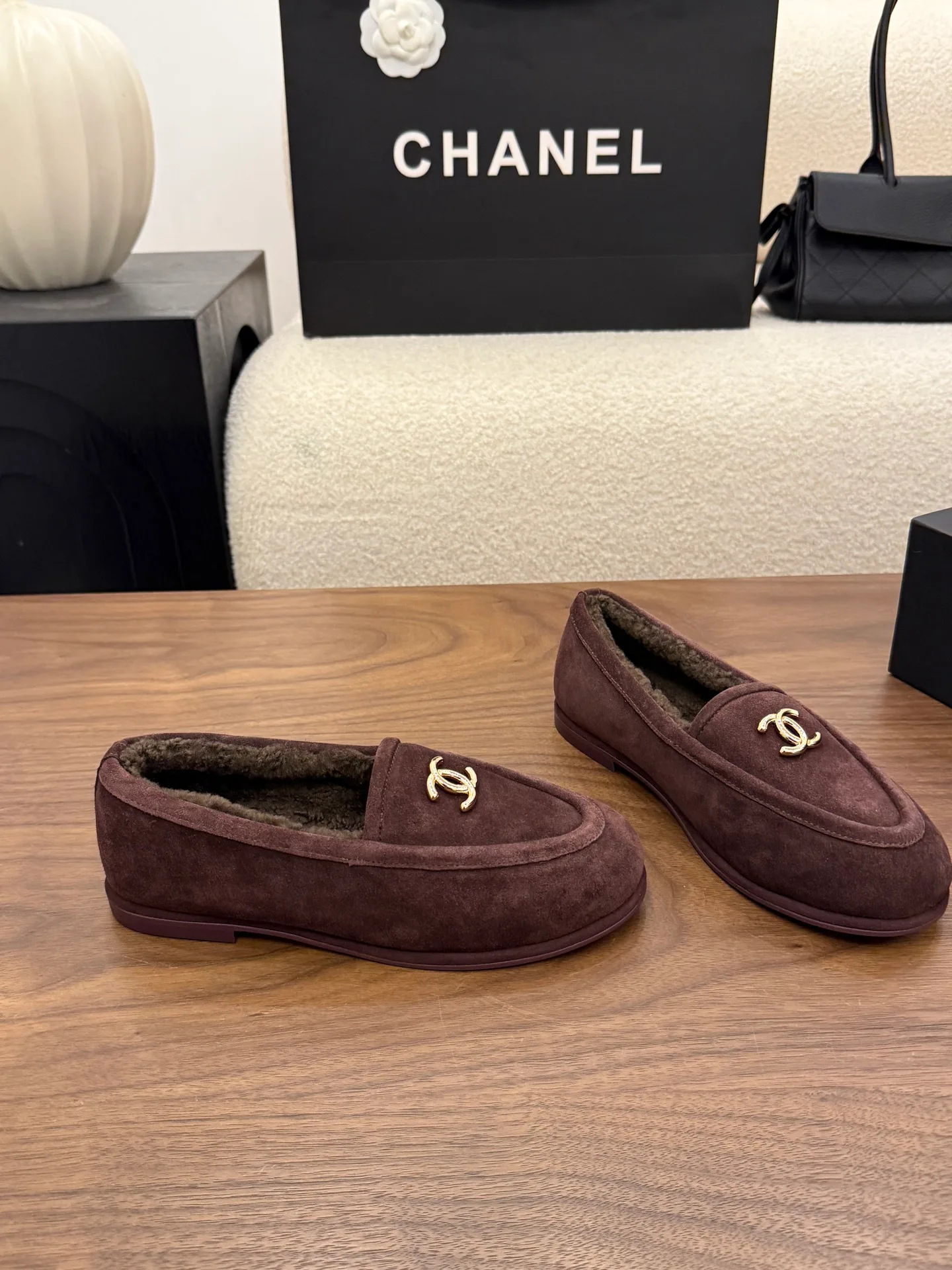 Лоферы И Мокасины Женские Chanel 18223692