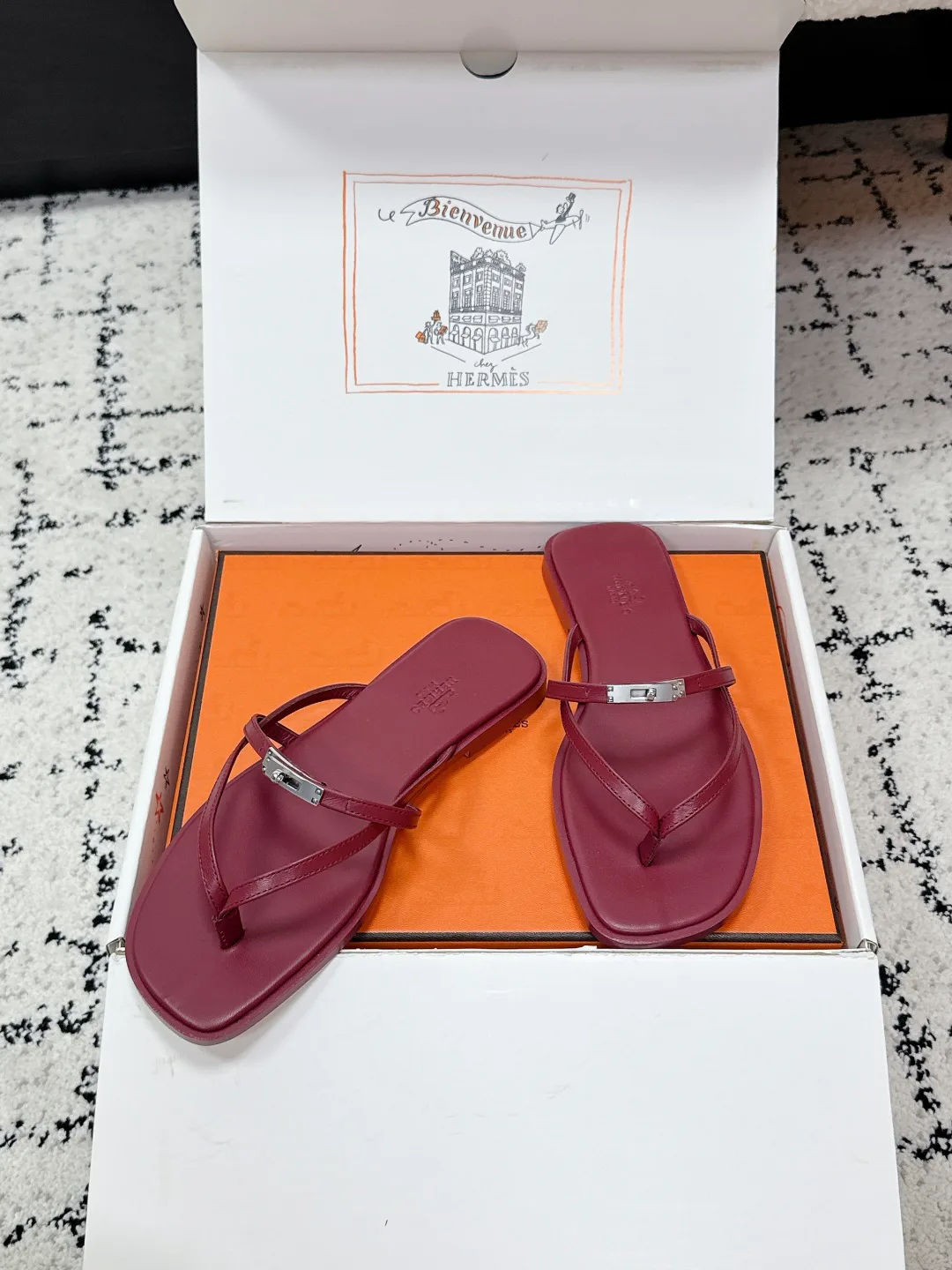 Шлепанцы Женские Hermes 11237984