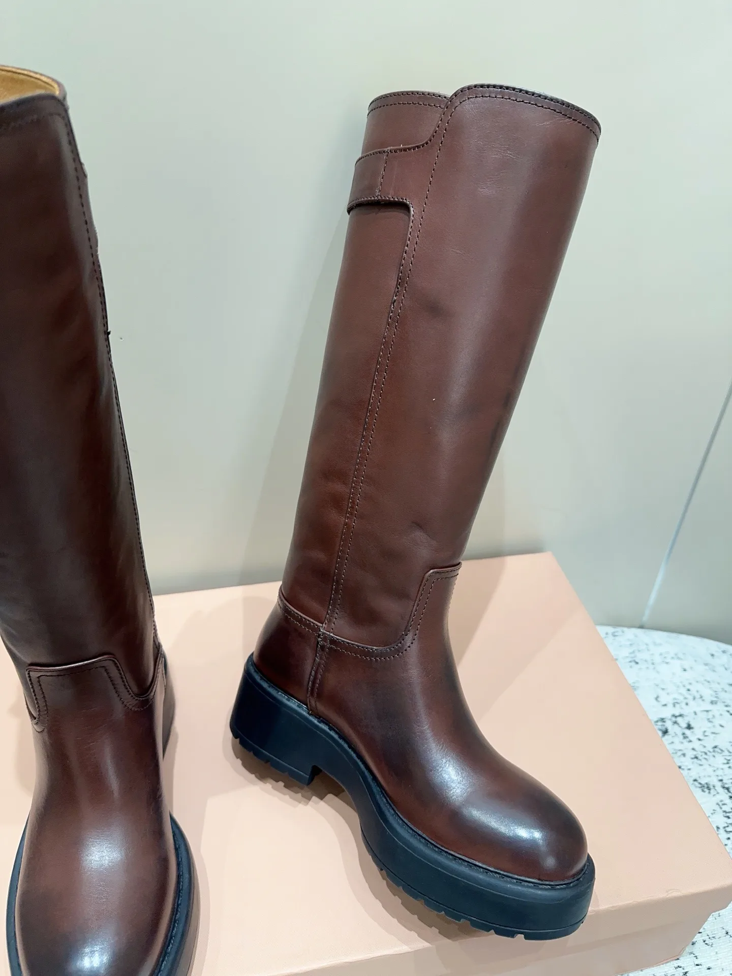 Сапоги Женские Miu Miu 18295353