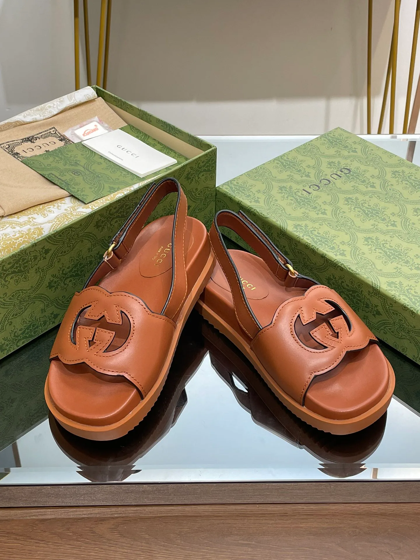 Сандалии Женские Gucci 21096