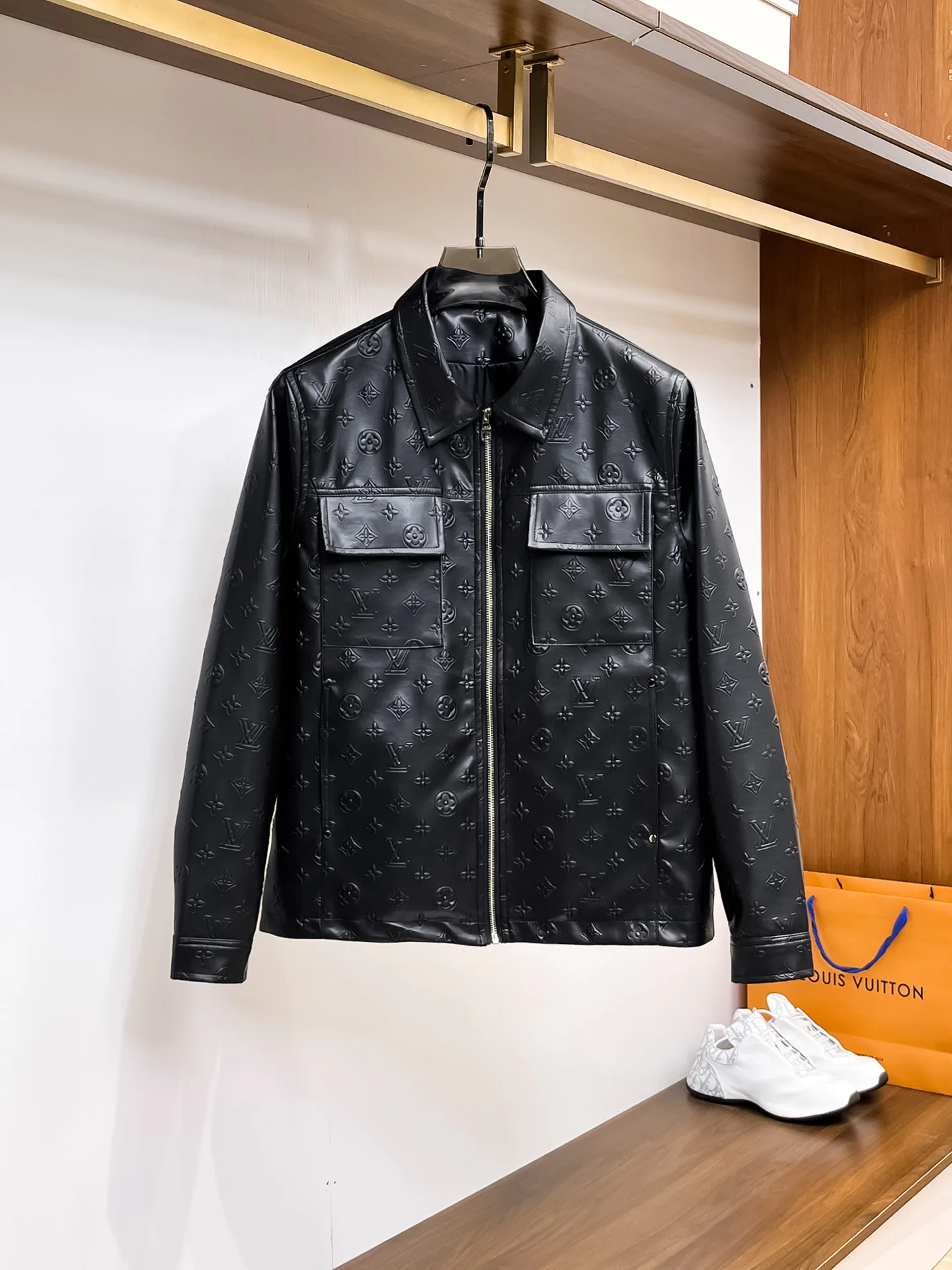 Кожаные Куртки И Дублёнки Мужские Louis Vuitton 18197257