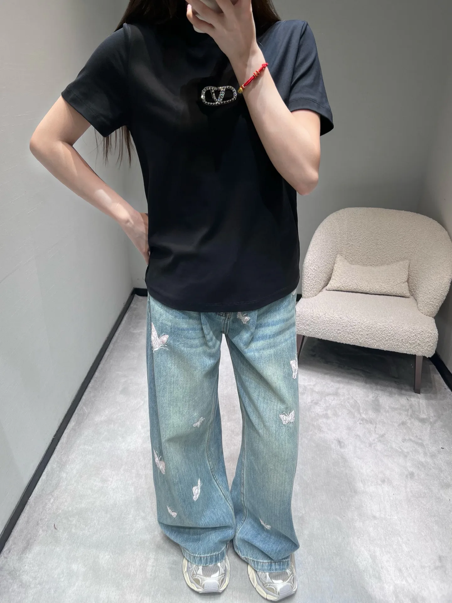 Футболки Женские Valentino 856229