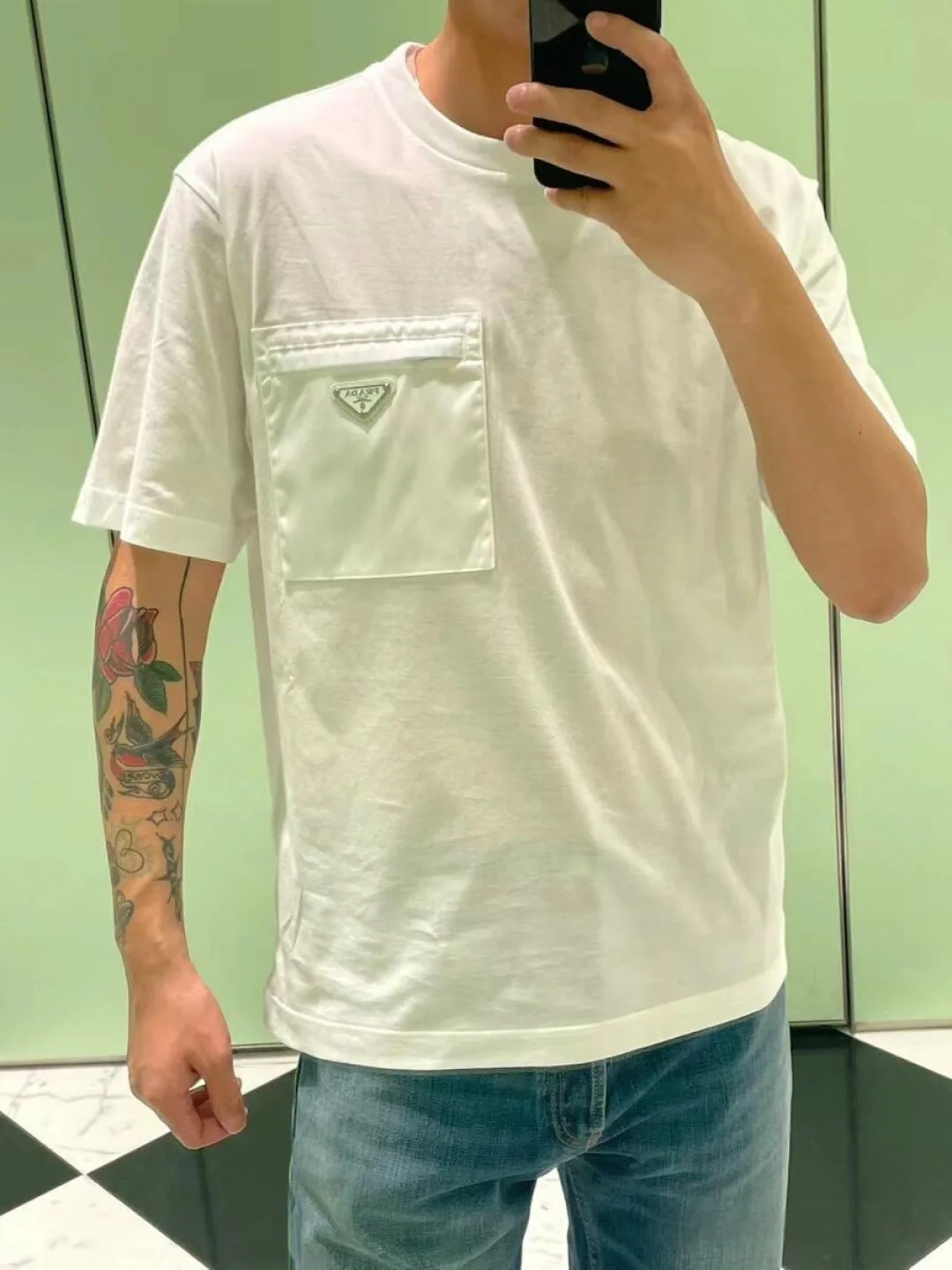 Футболки Мужские Prada 1265403