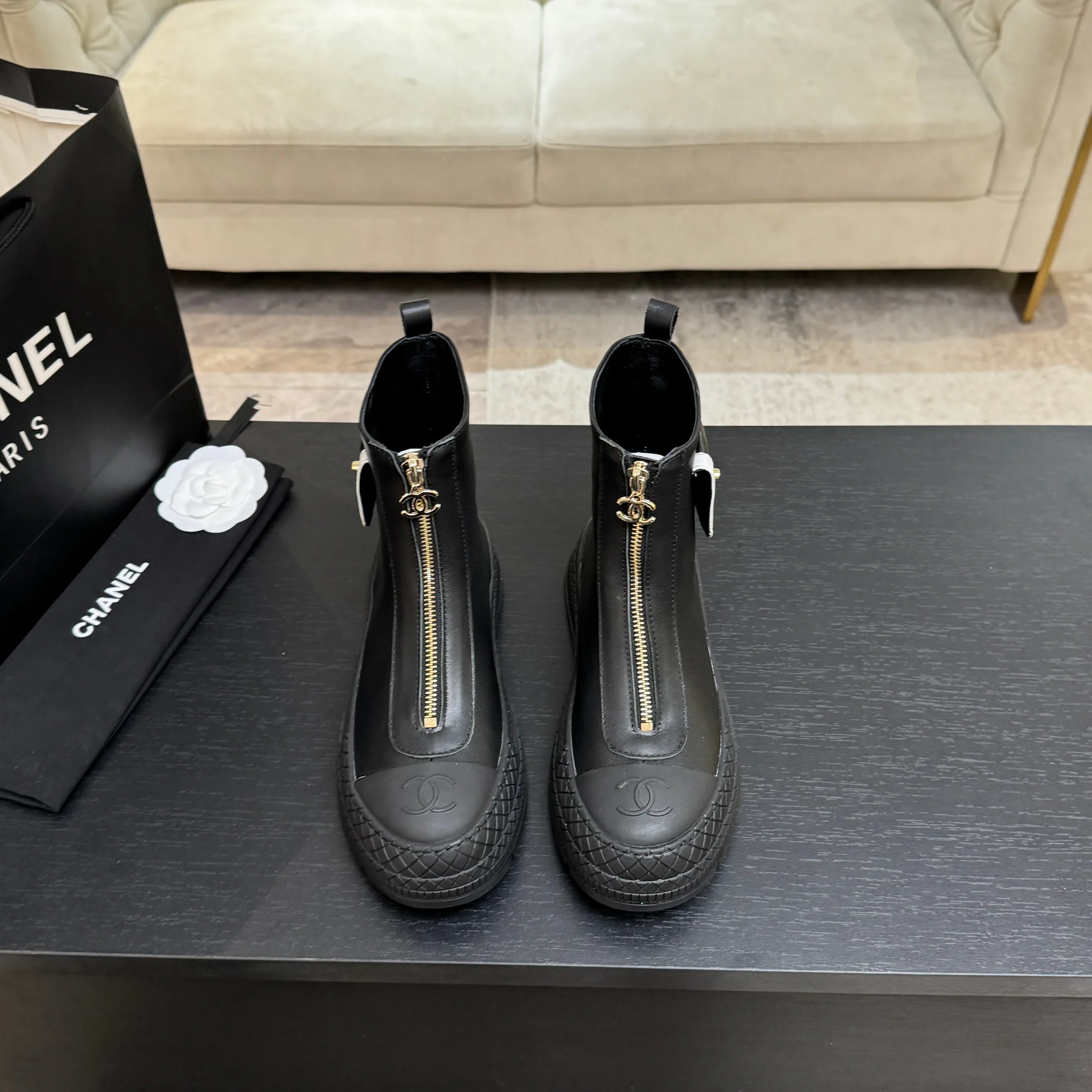 Ботинки Женские Chanel 17899994