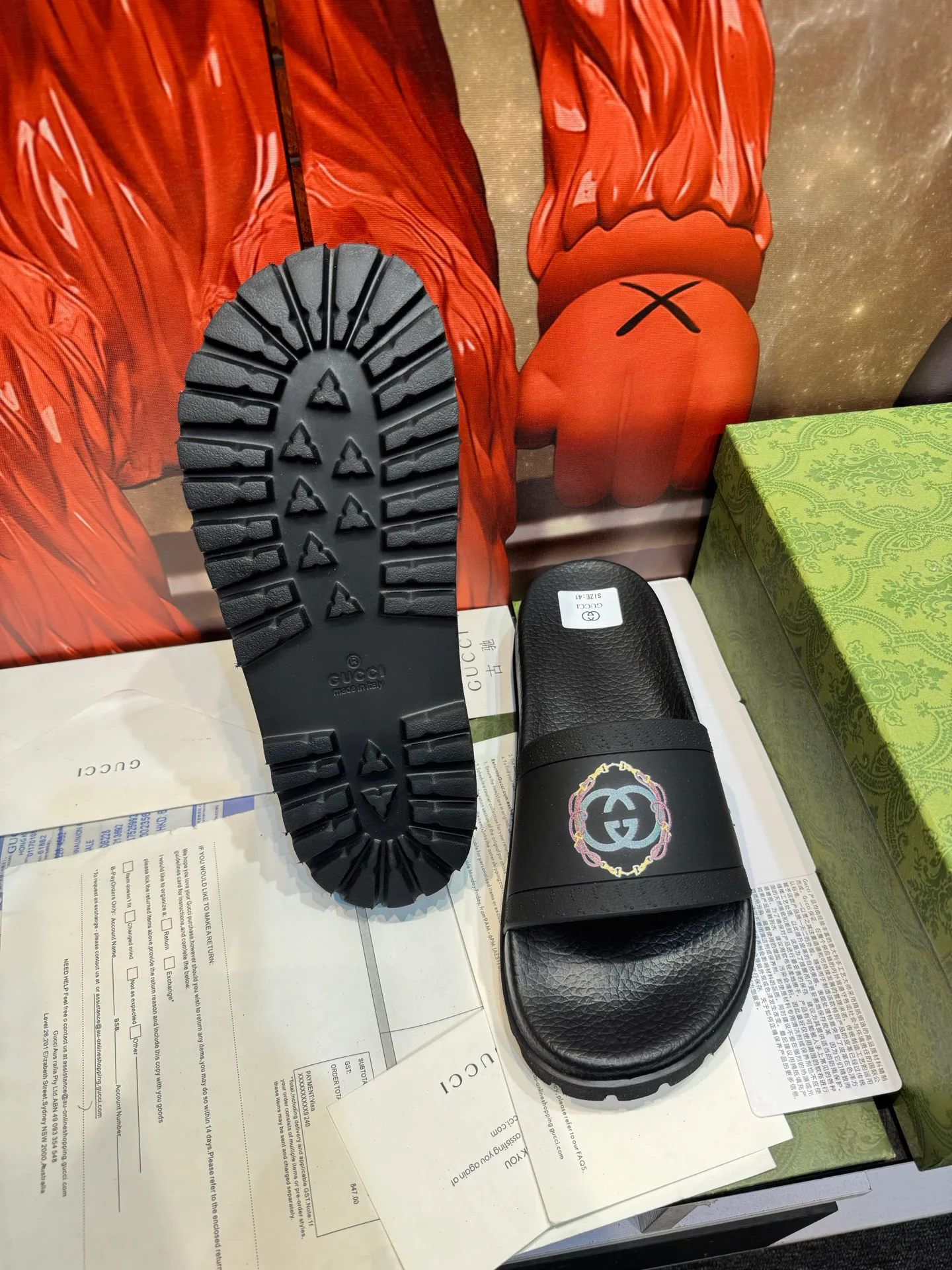 Шлепанцы Женские Gucci 10313885