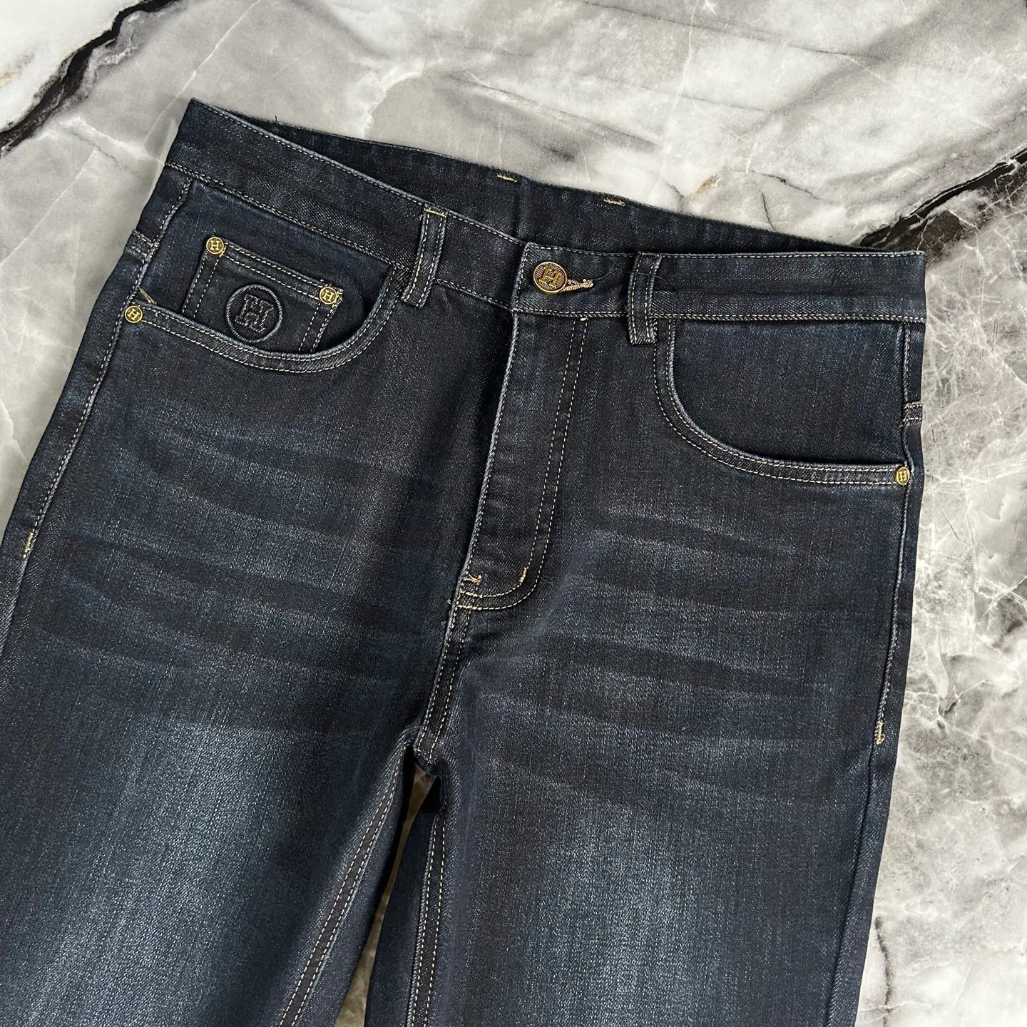 Джинсы Мужские Hermes 1889279