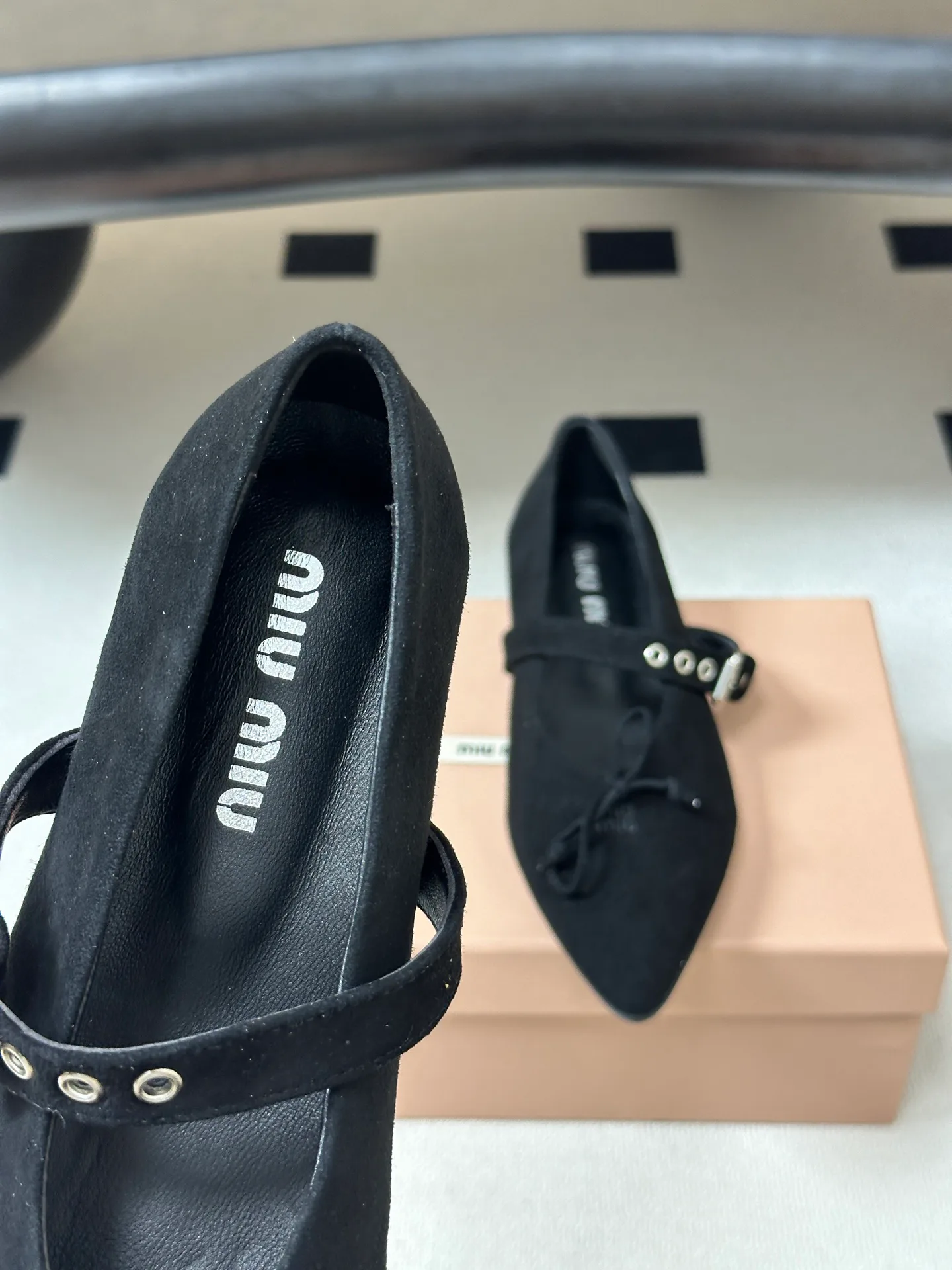 Балетки Женские Miu Miu 18049754