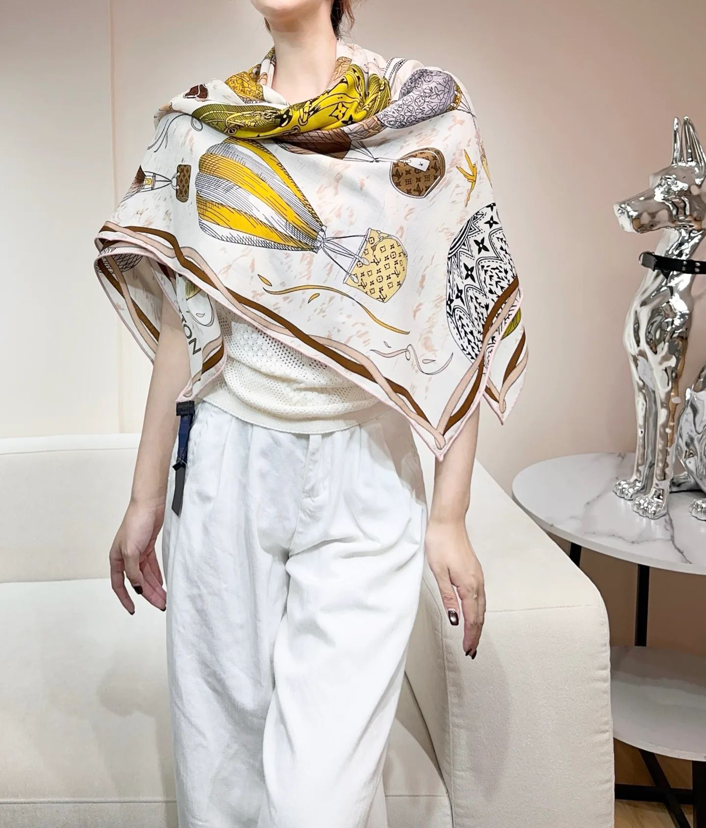 Шарфы Louis Vuitton 218419