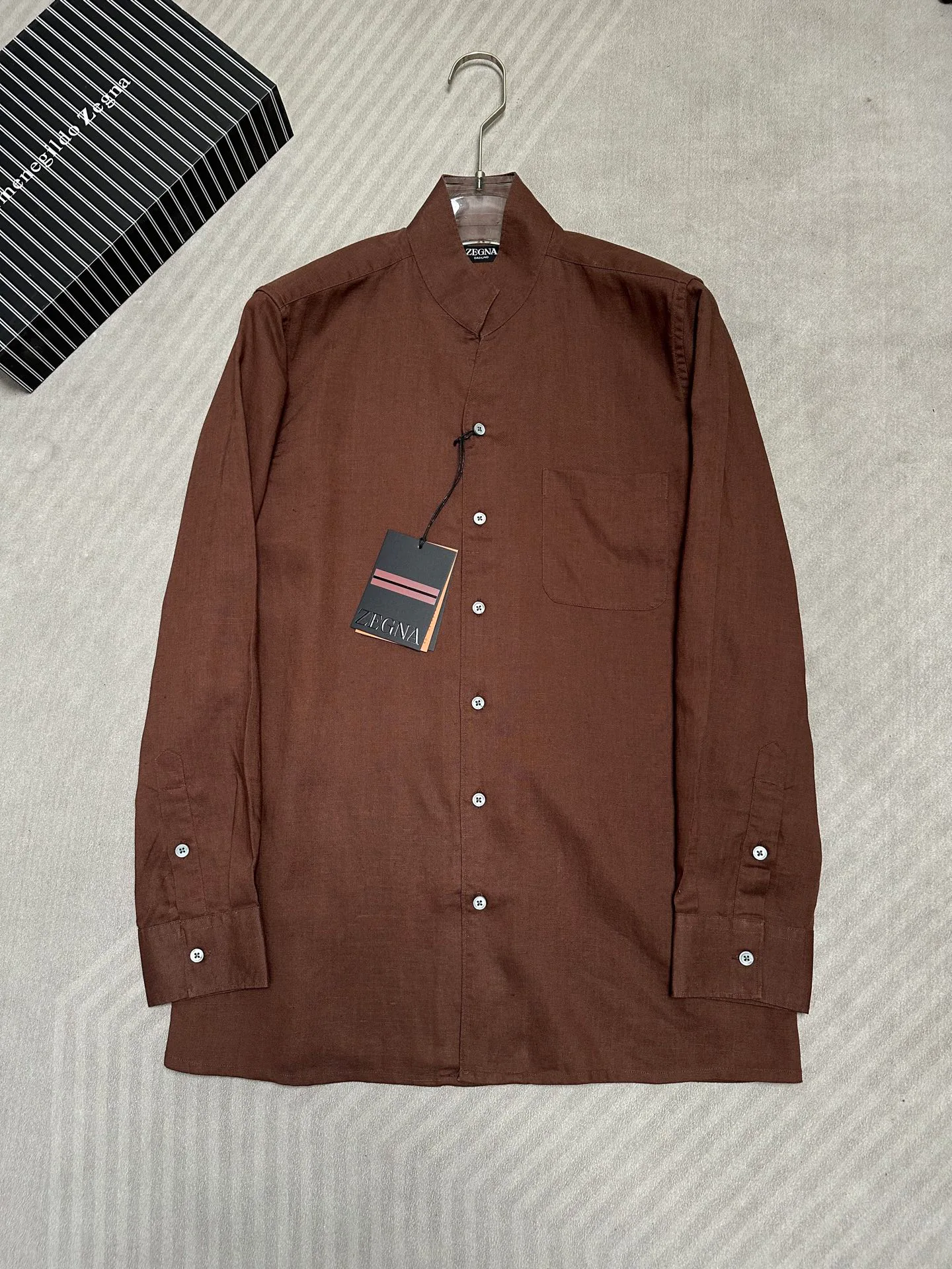 Рубашки Мужские Zegna 17605495