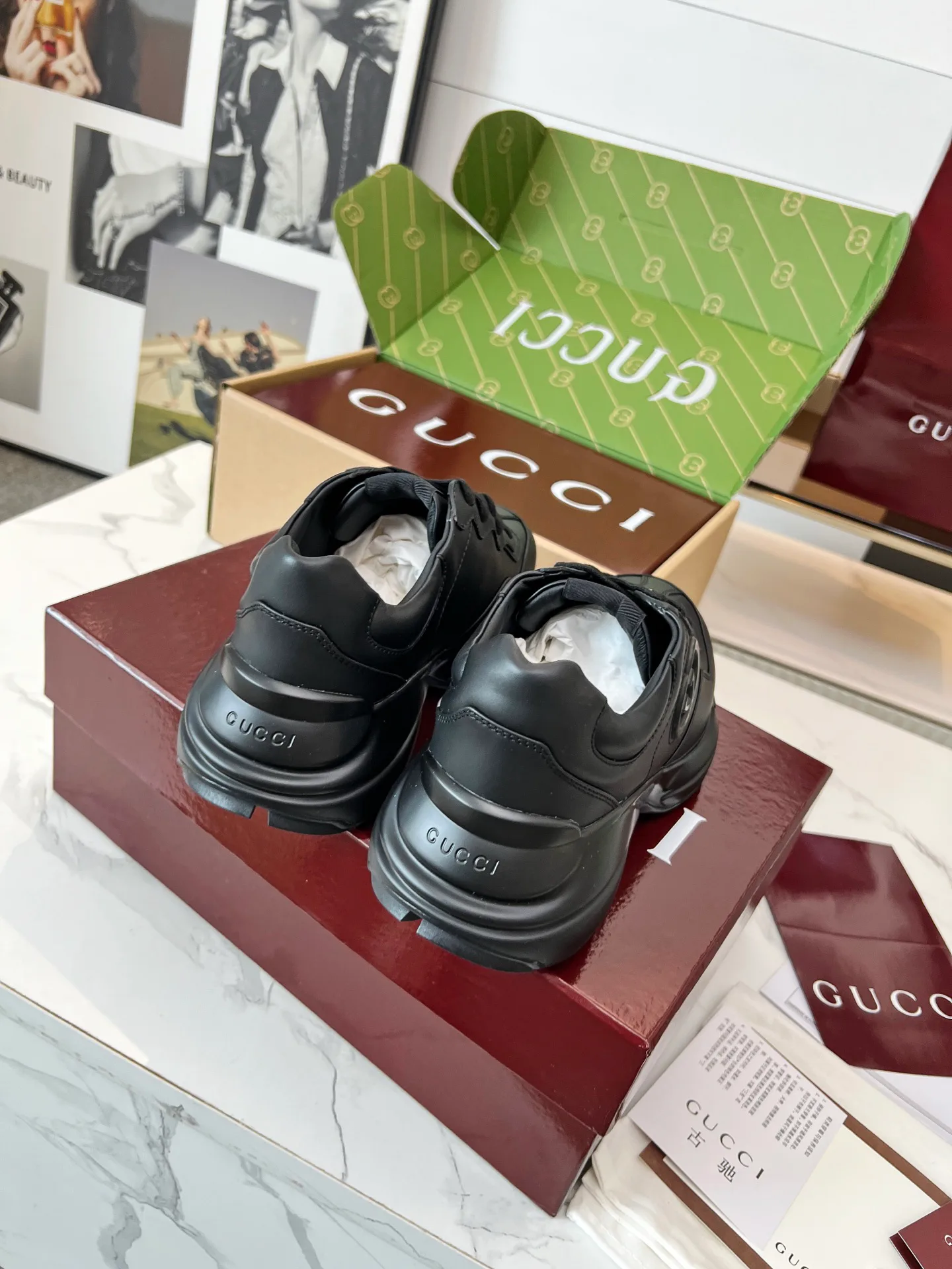 Кроссовки Женские Gucci 5120065