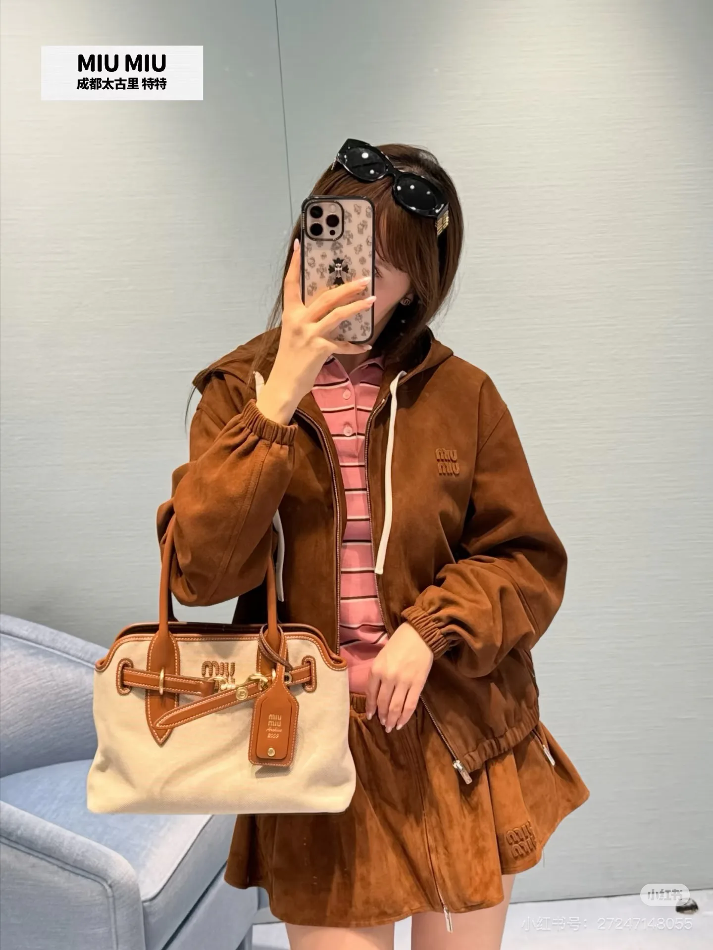 Куртки И Пуховики Женские Miu Miu 17995883