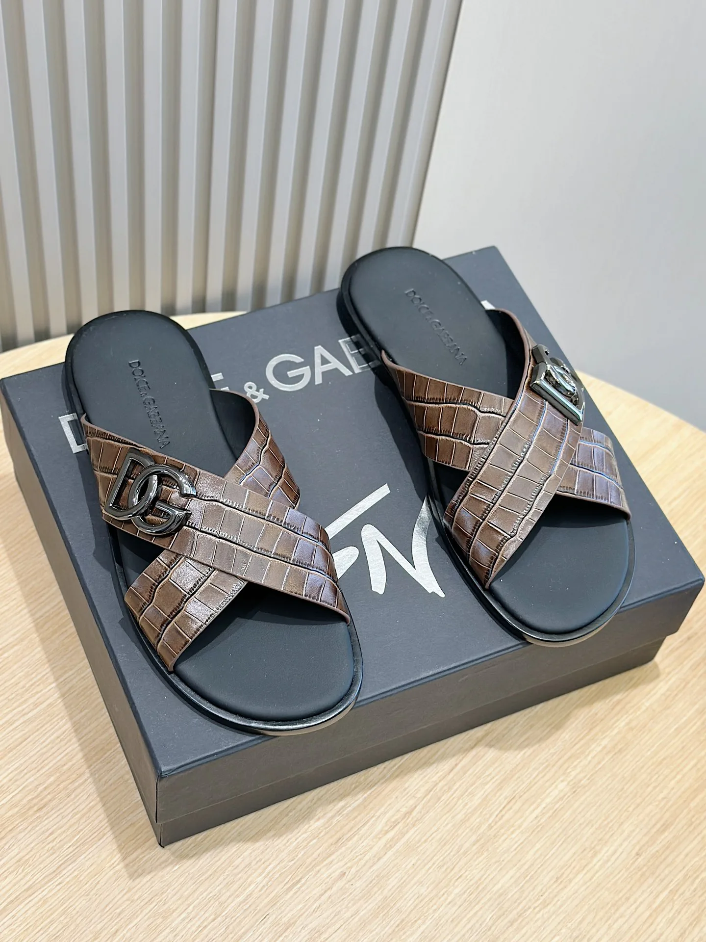 Шлепанцы Мужские Dolce & Gabbana 11483763