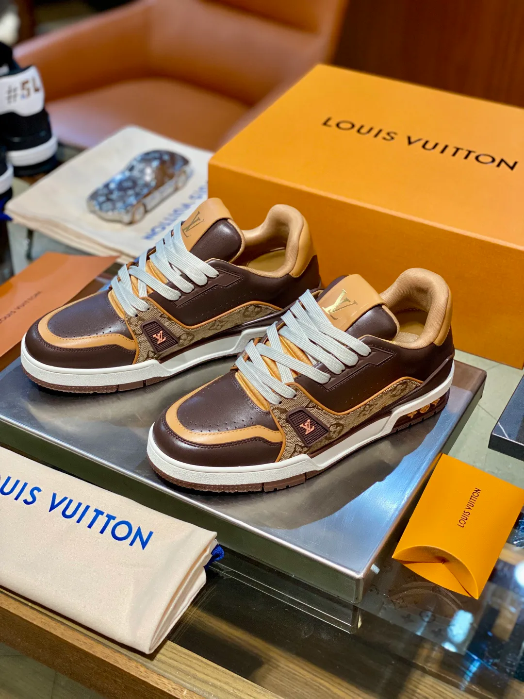 Кроссовки Мужские Louis Vuitton 848734