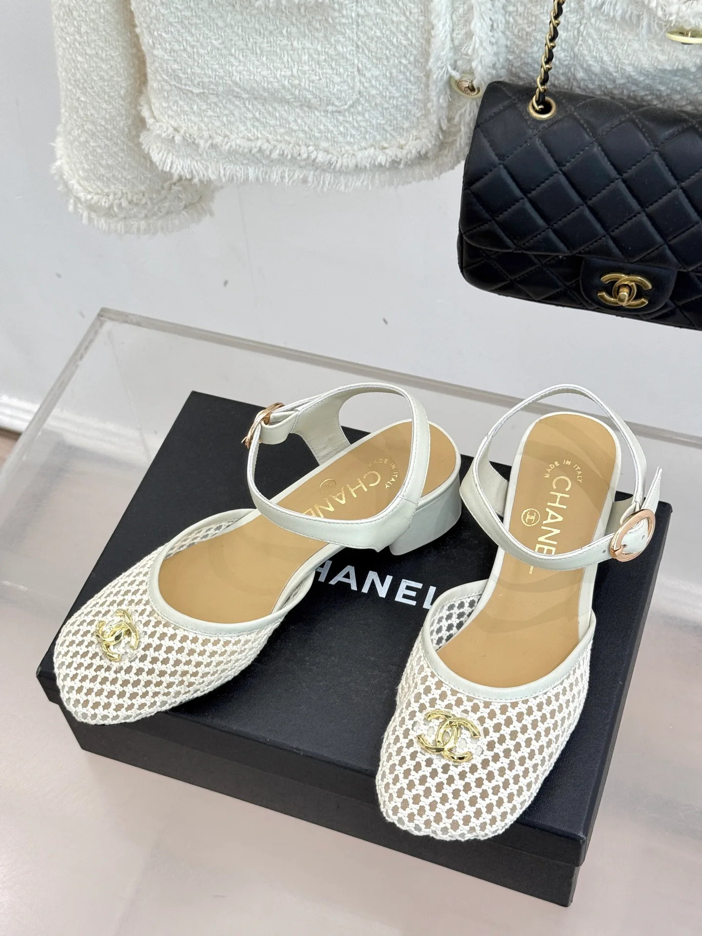 Босоножки Женские Chanel 1294167