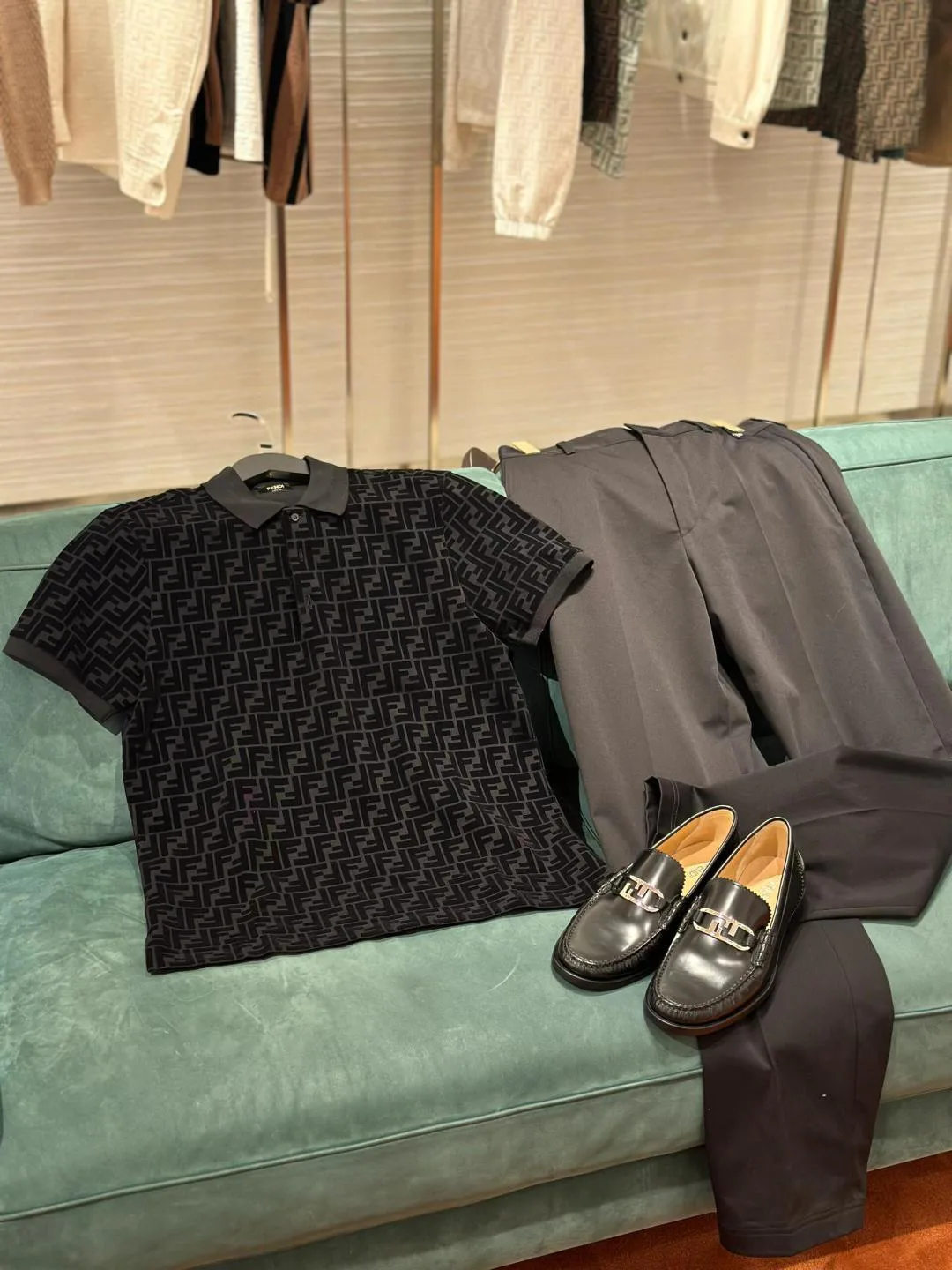 Футболки Мужские Fendi 1322724